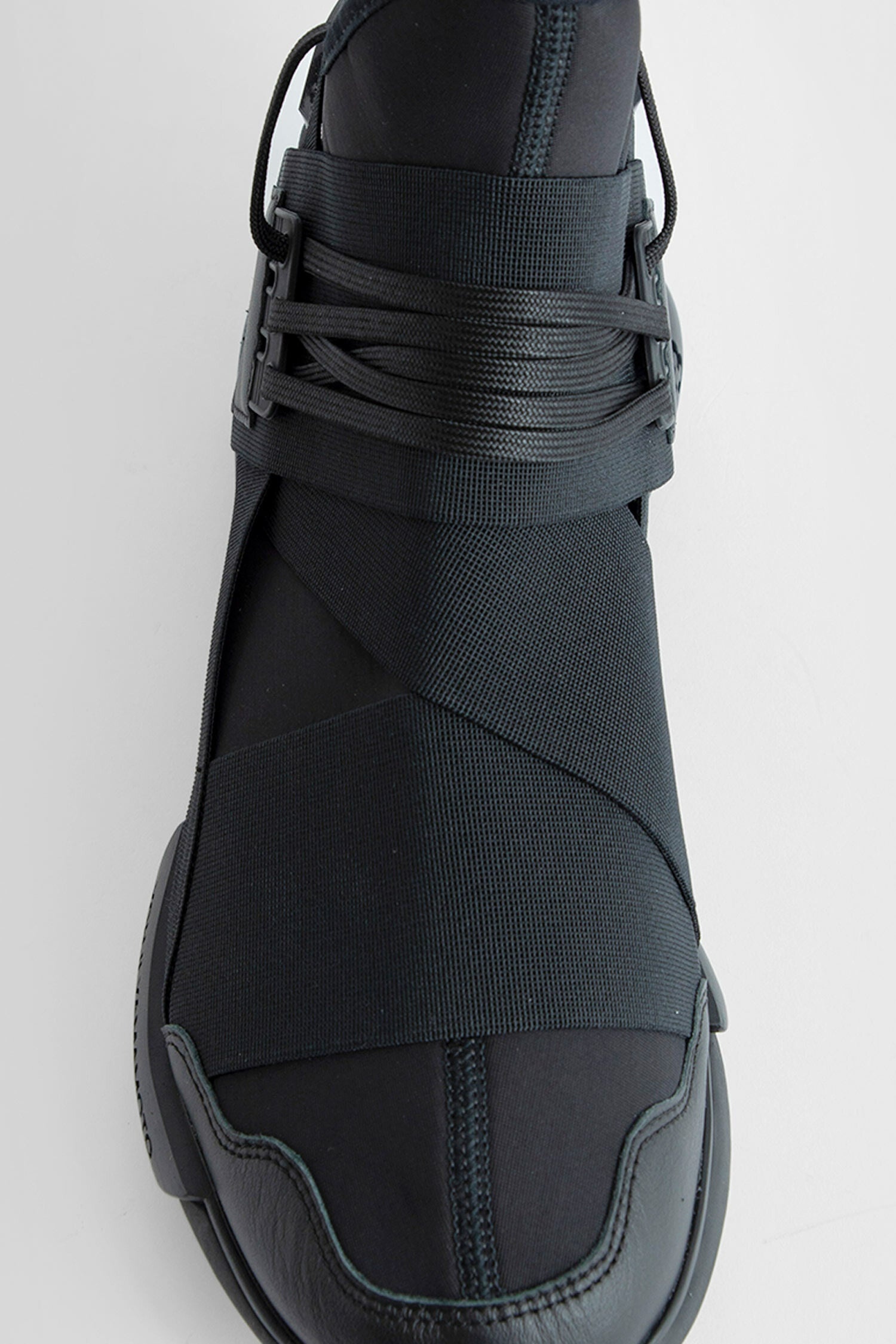 Y-3 UNISEX BLACK SNEAKERS - 5