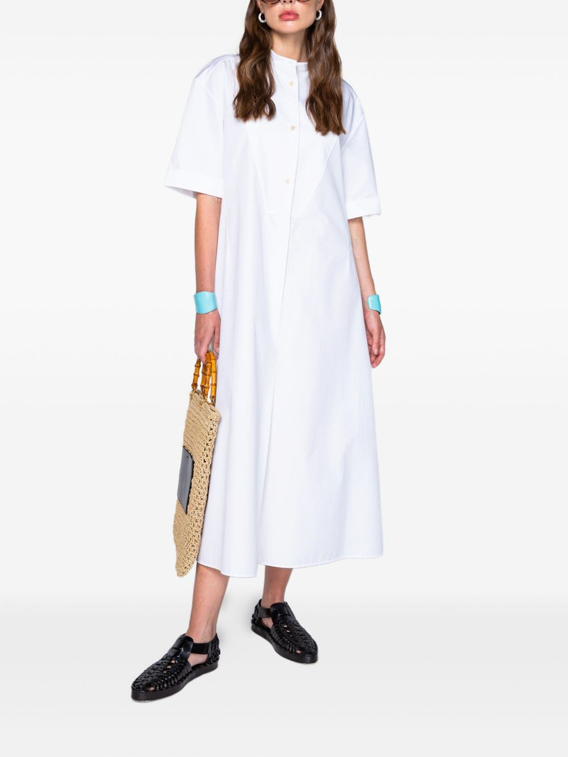 Jil Sander cotton midi shirt dress outlook
