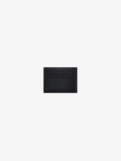 Givenchy GIVENCHY PARIS card holder in leather outlook