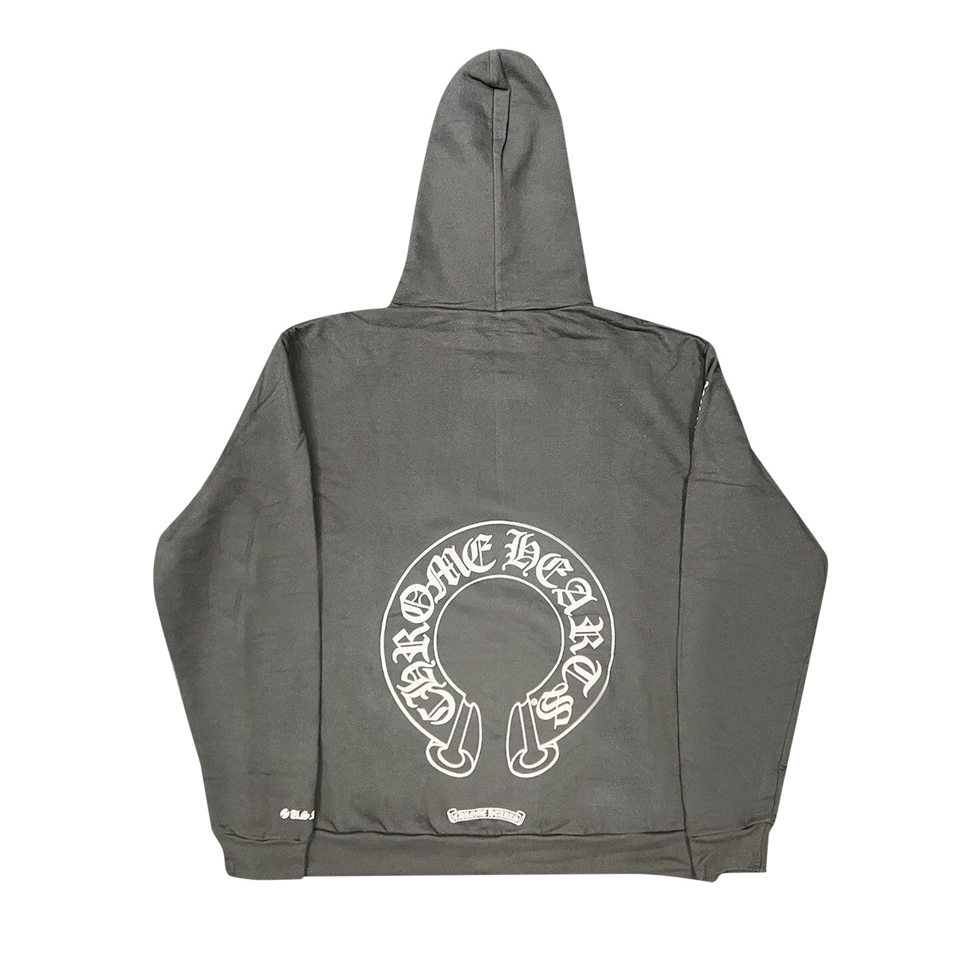 Chrome Hearts Glitter Hoodie (Online Exclusive) 'Black' - 2