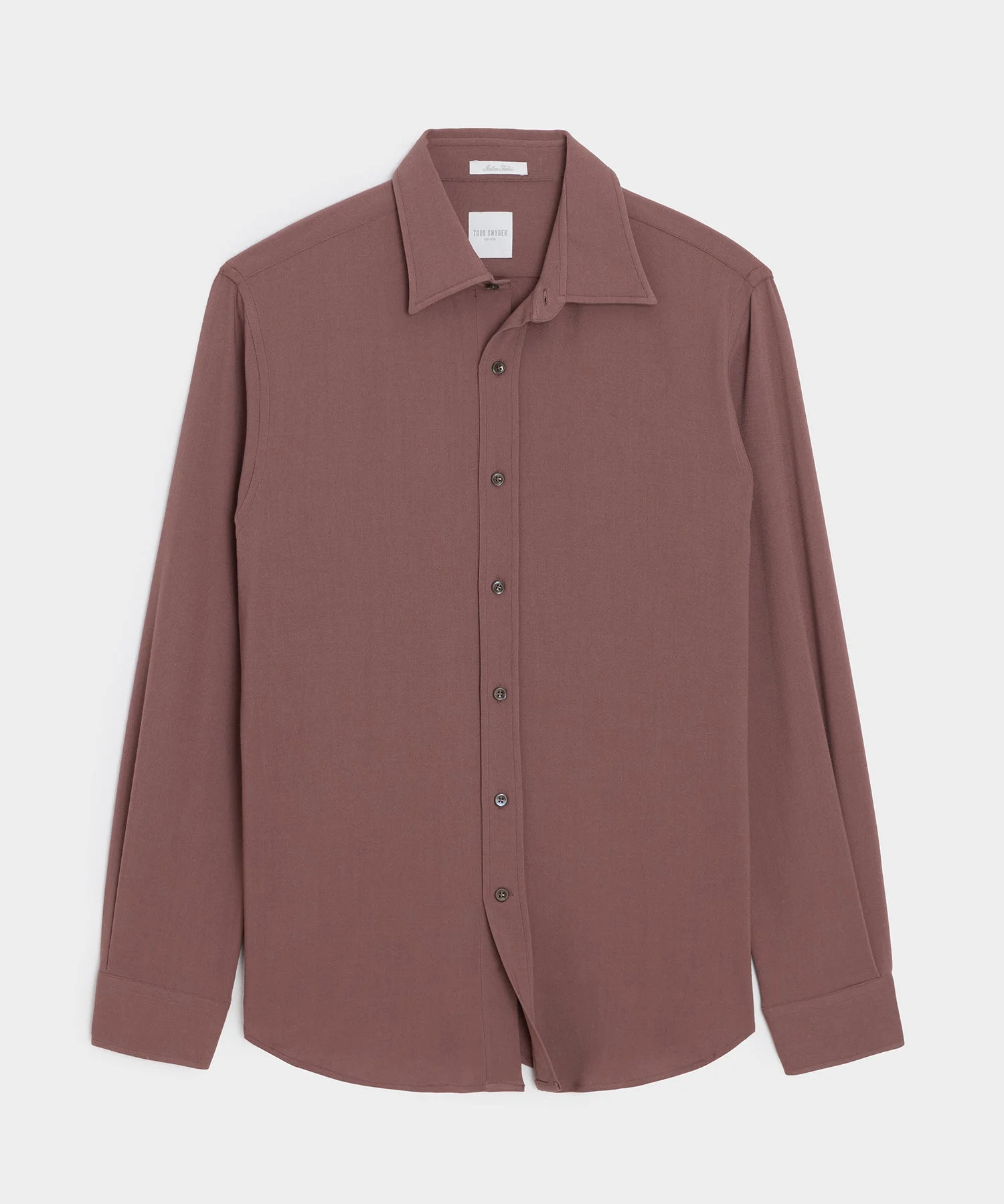 Italian Crepe Wool Shirt - 1