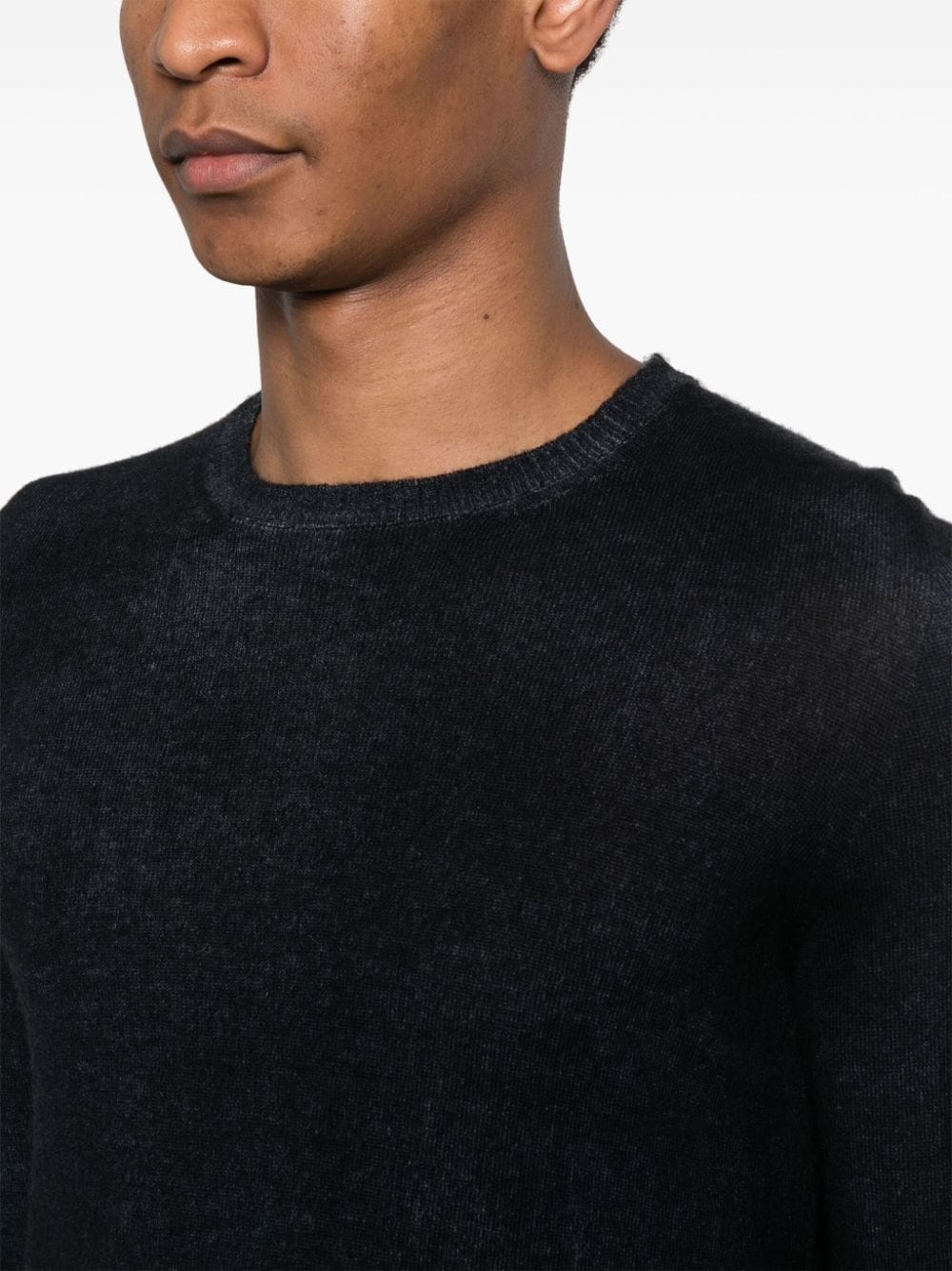 mÃ©lange cashmere jumper - 5