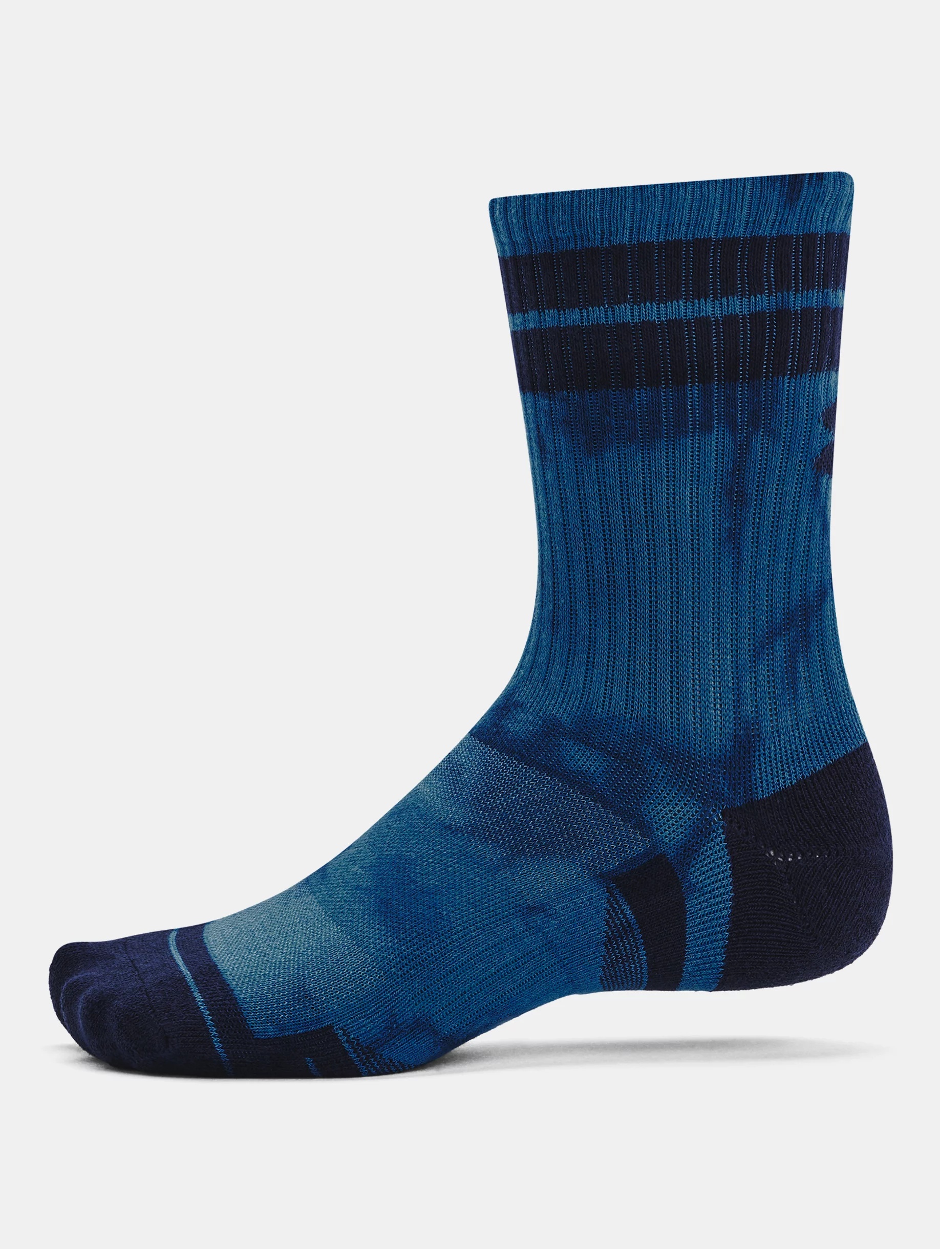 Unisex UA Performance Cotton 2 Pack Mid-Crew Socks - 4