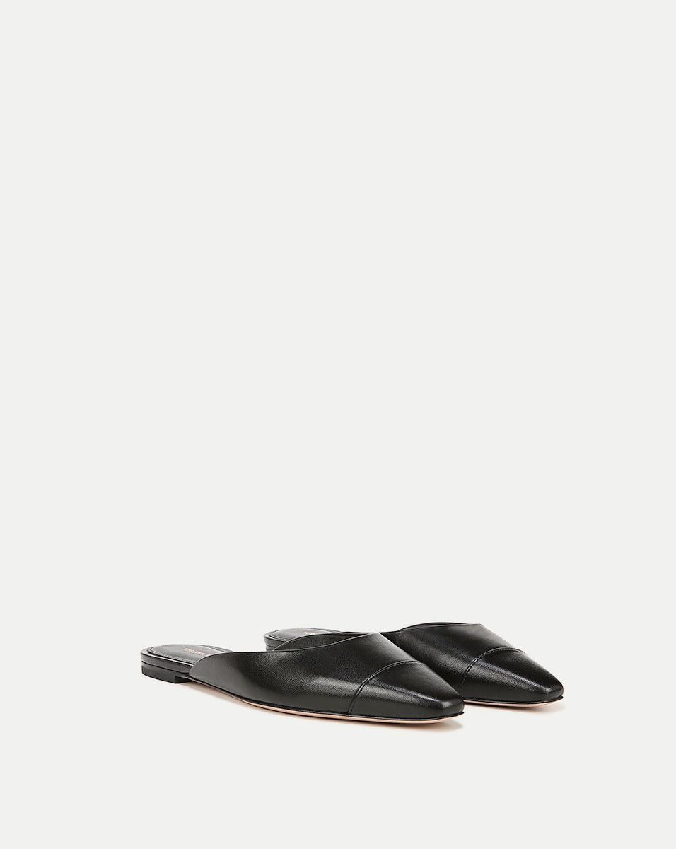 CARLOTTA LEATHER FLAT - 2