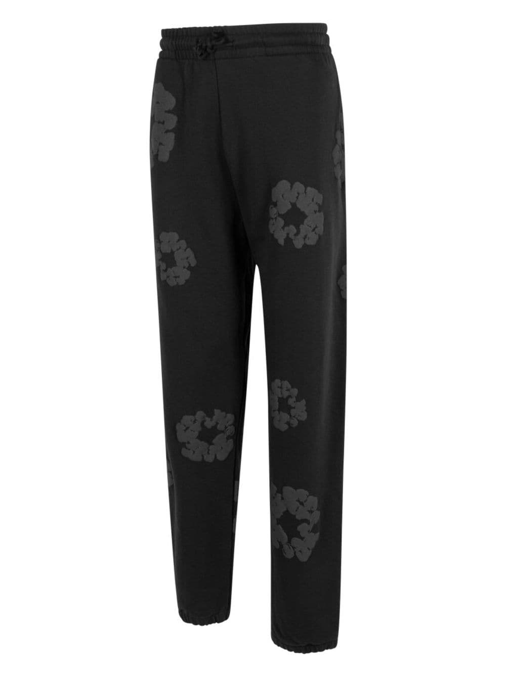 Cotton Wreath-print track pants - 3