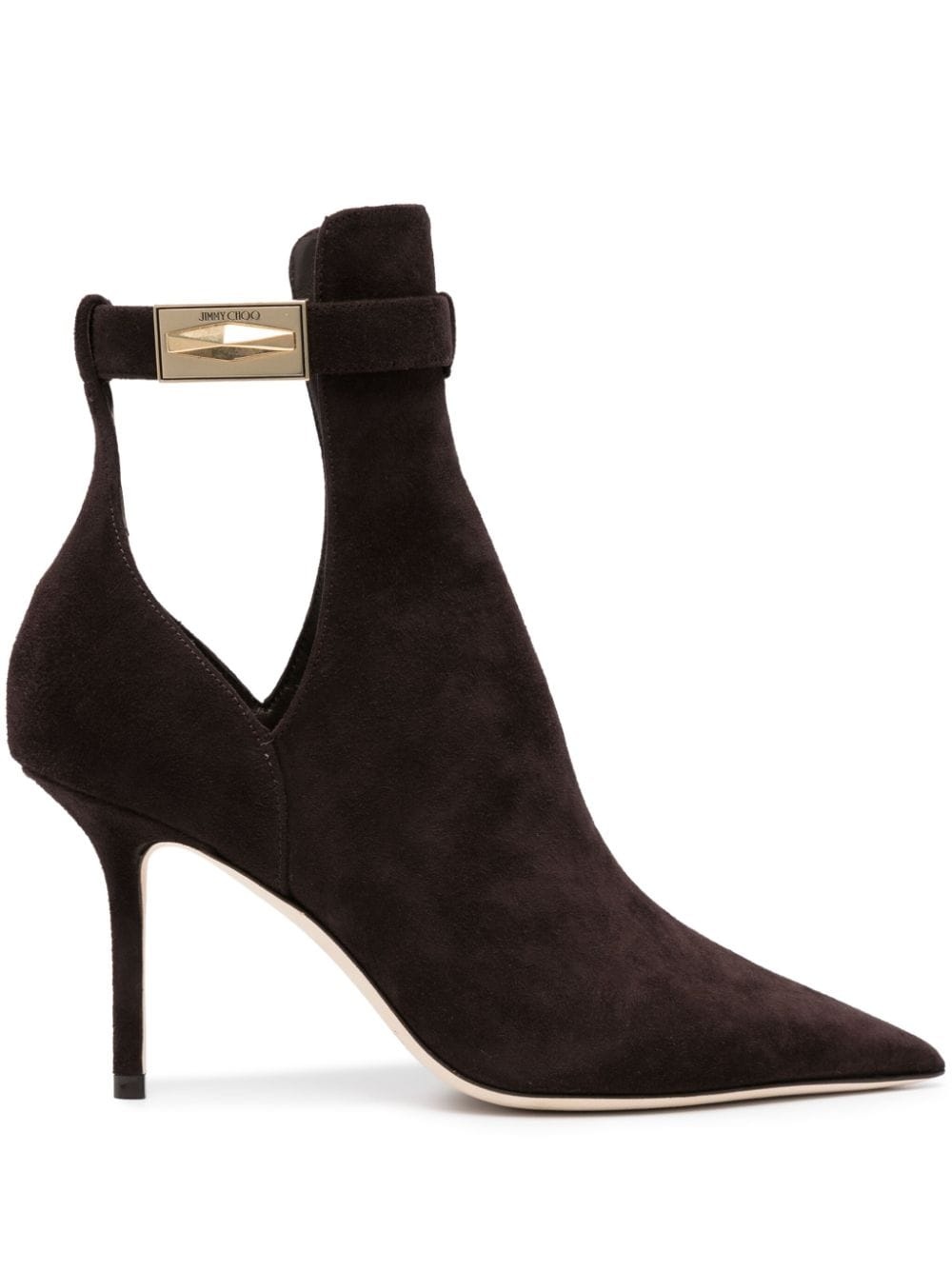 Nell 85 suede ankle boots - 1