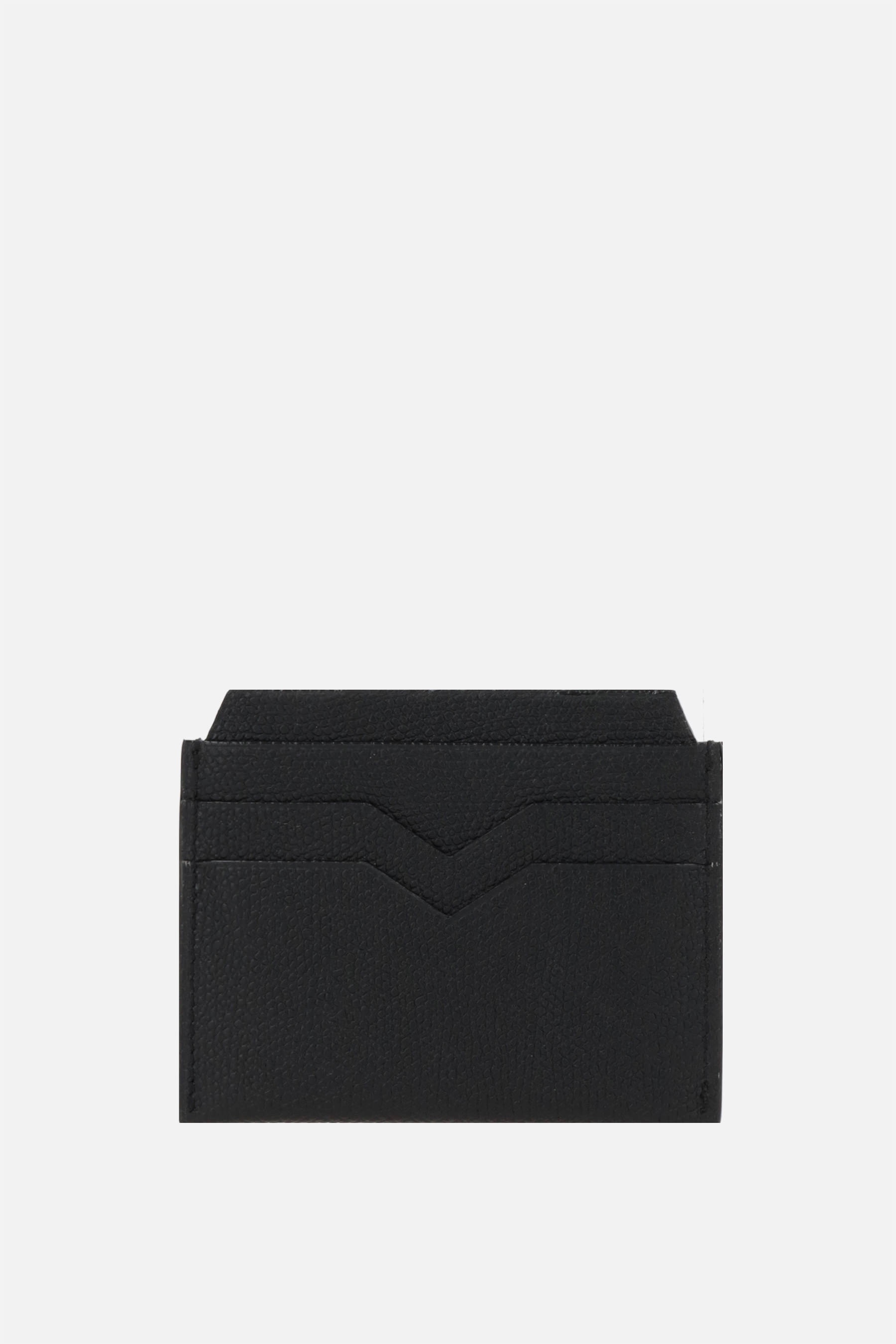 GRAINY LEATHER CARD CASE - 3