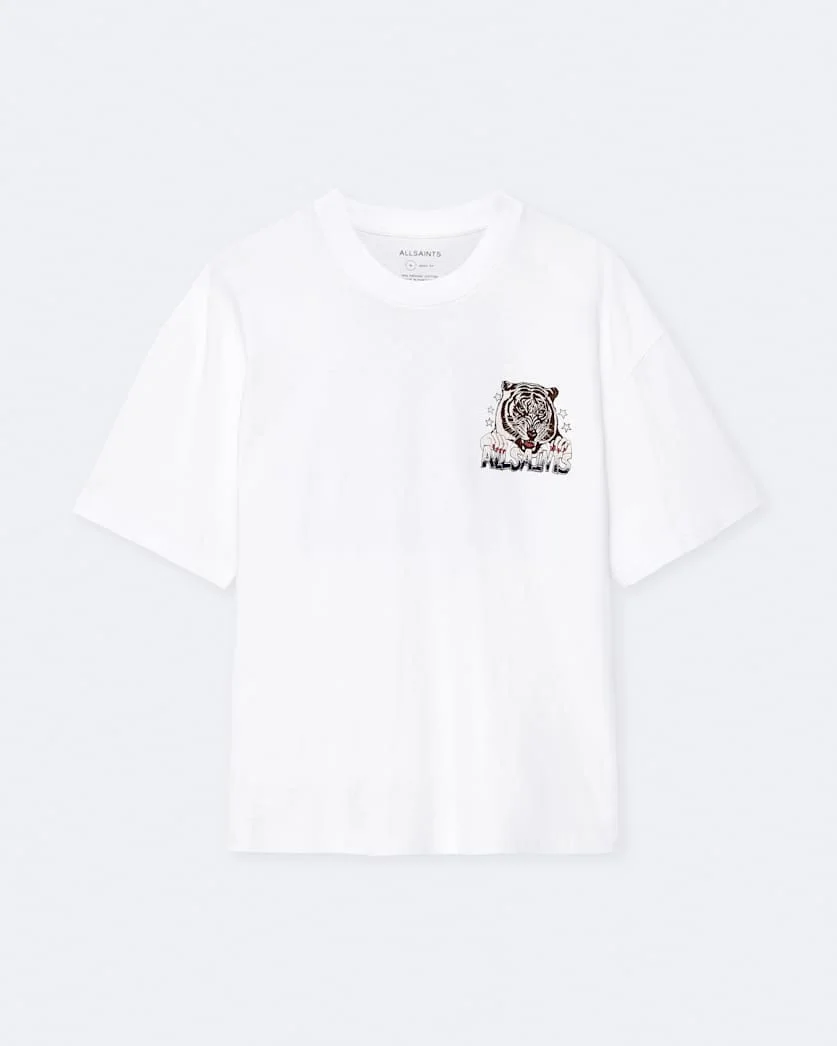 TIGERESS RELAXED GRAPHIC T-SHIRT - 1