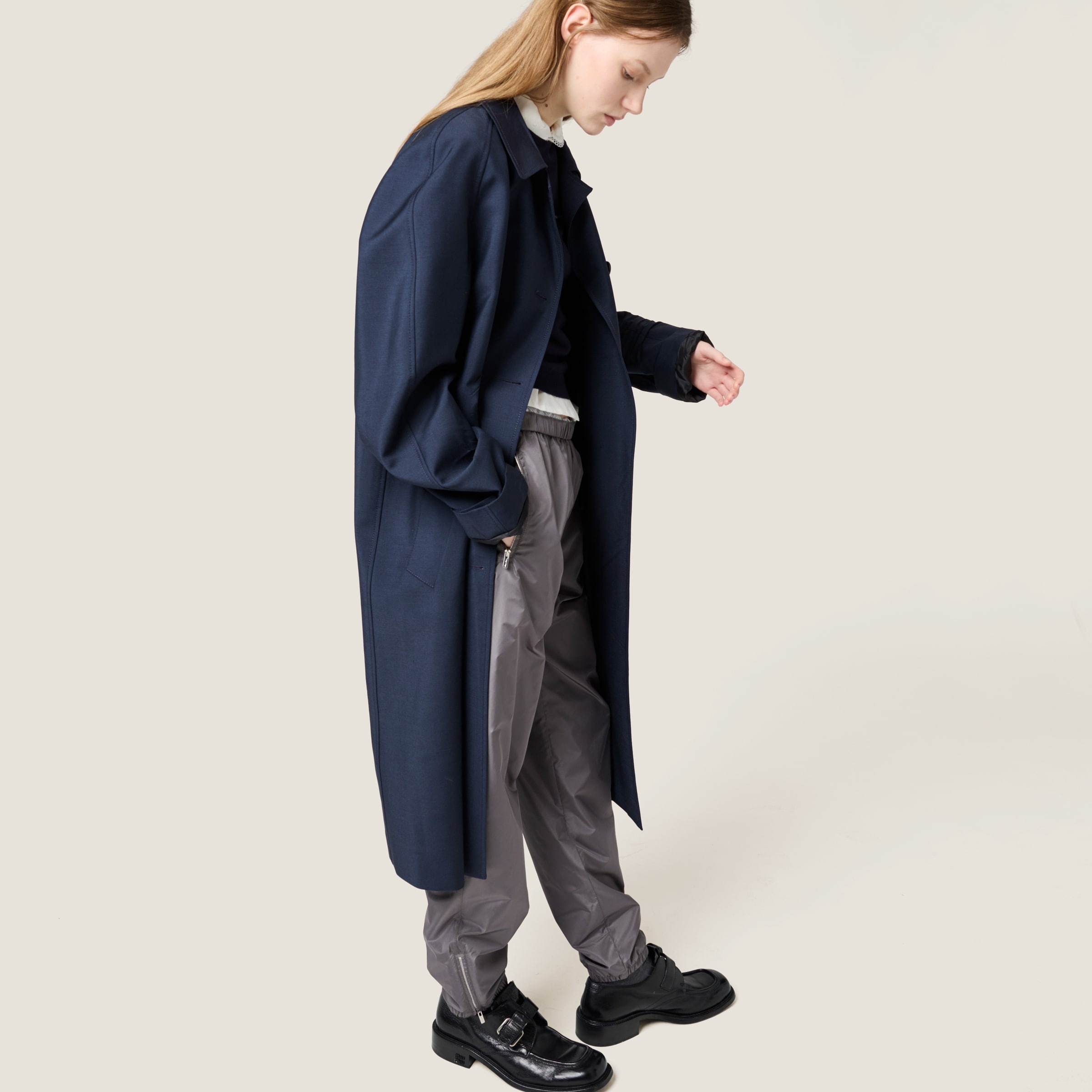 Technical silk joggers - 4