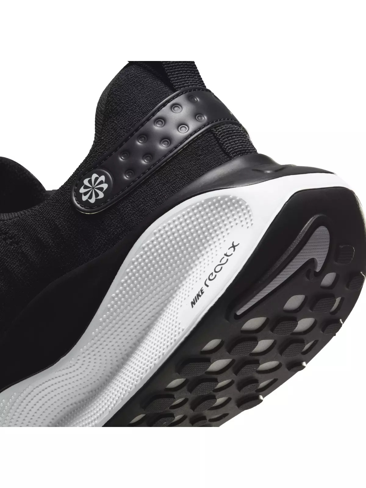 Infinity RN 4 "Black/White/Dark Grey" Men's Running Shoe - 8