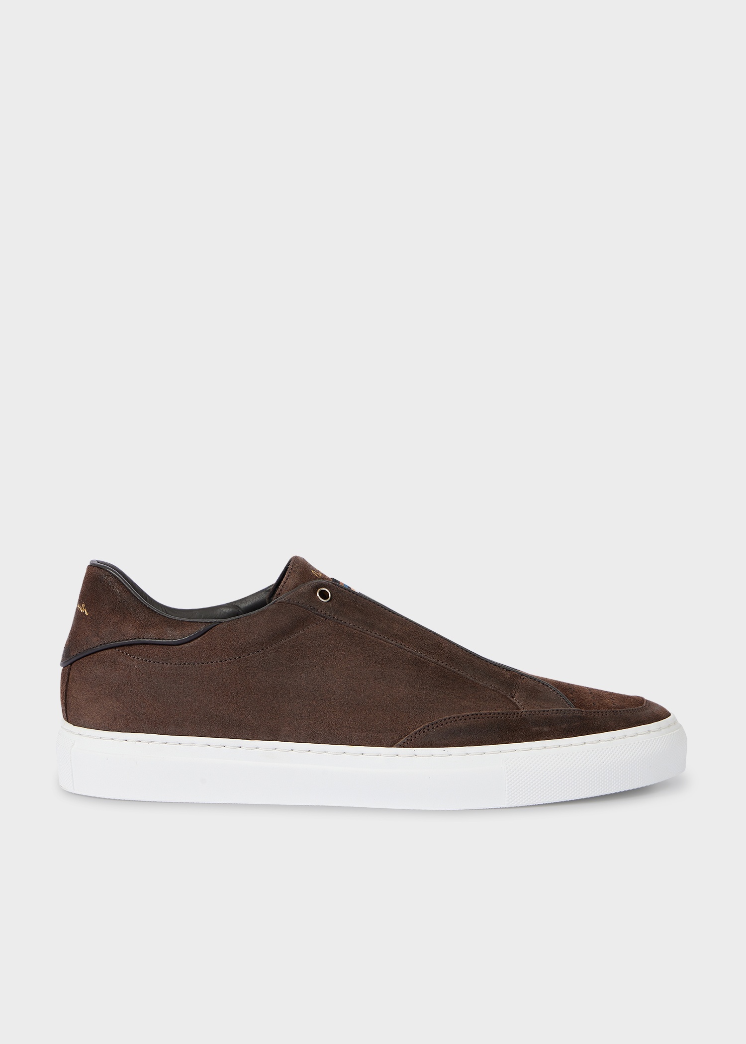 Dark Brown Suede 'Sato' Trainers - 1