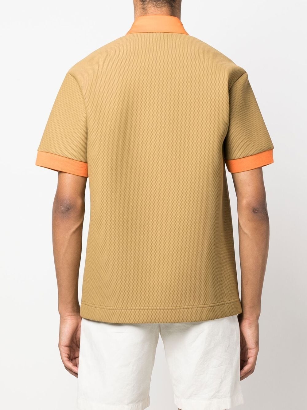 two-tone polo shirt - 5