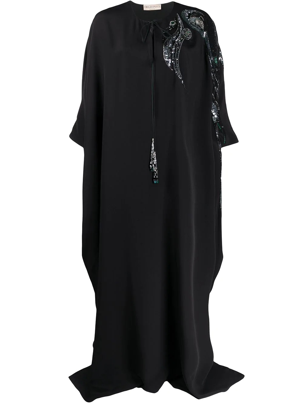 embellished kaftan dress - 1