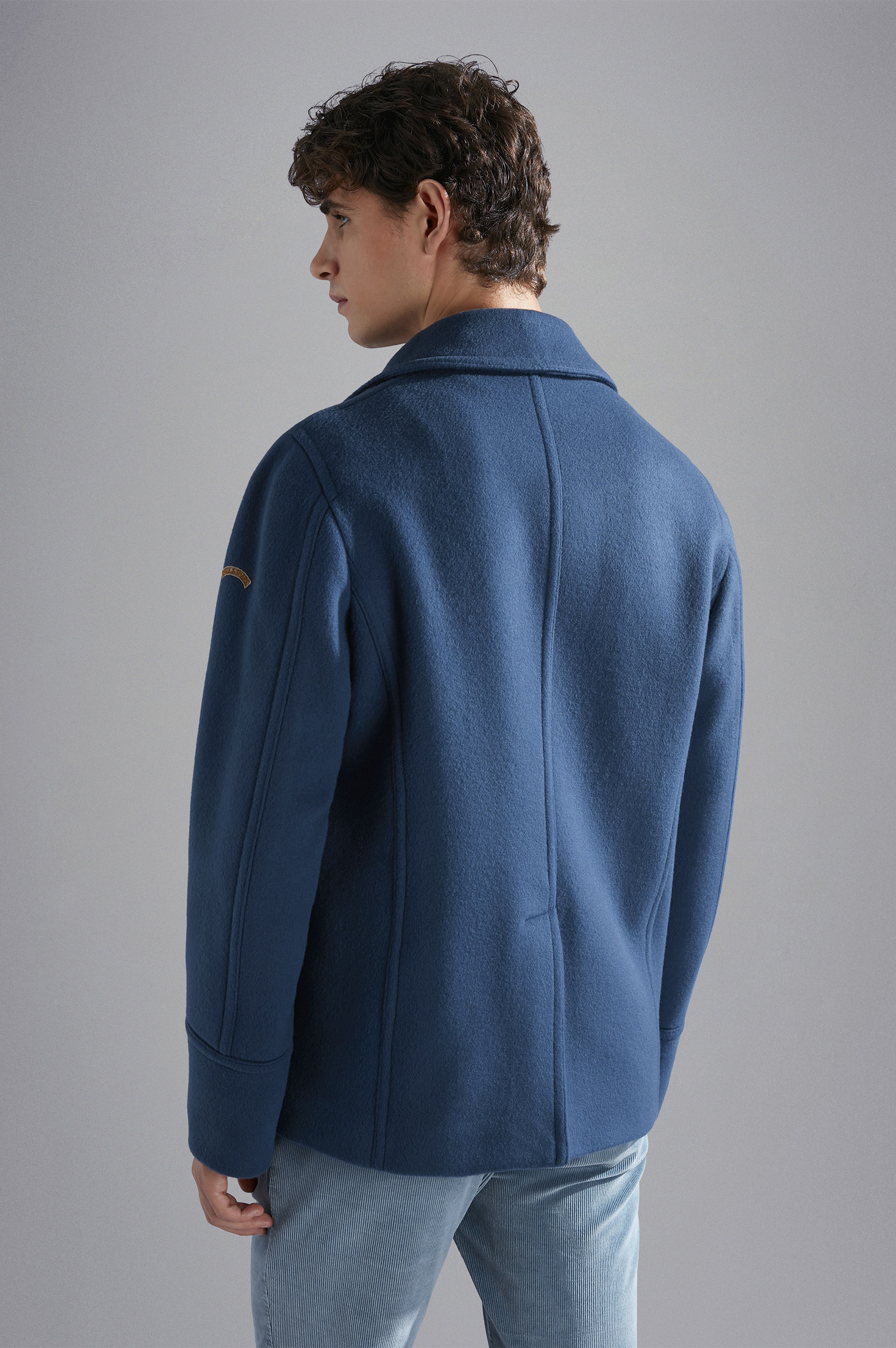RE-WOOL PEACOAT - 3