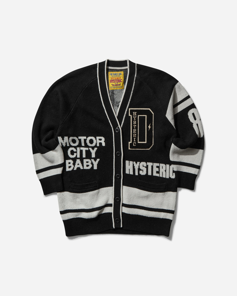 Women's Motor City Baby Cardigan Black 1