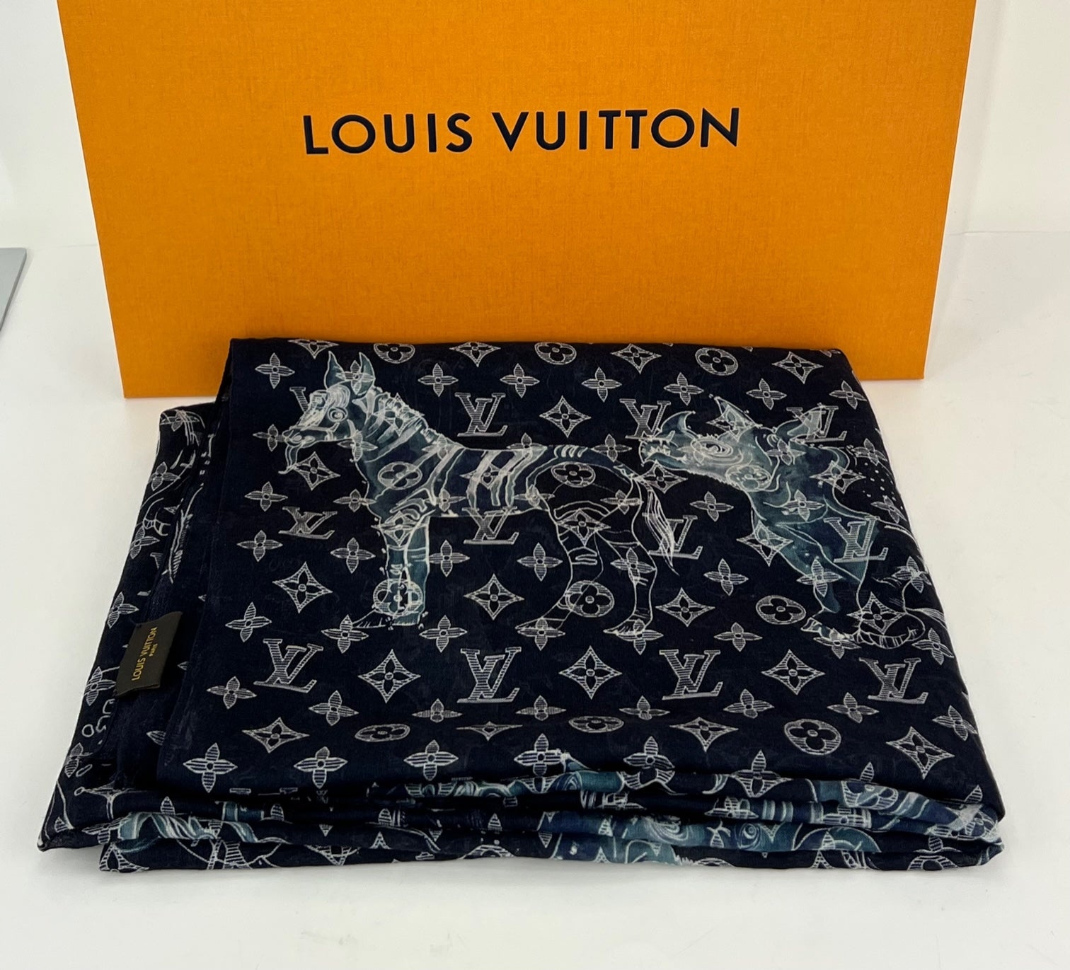 Louis Vuitton x Chapman Brothers White & Green Animals Print T