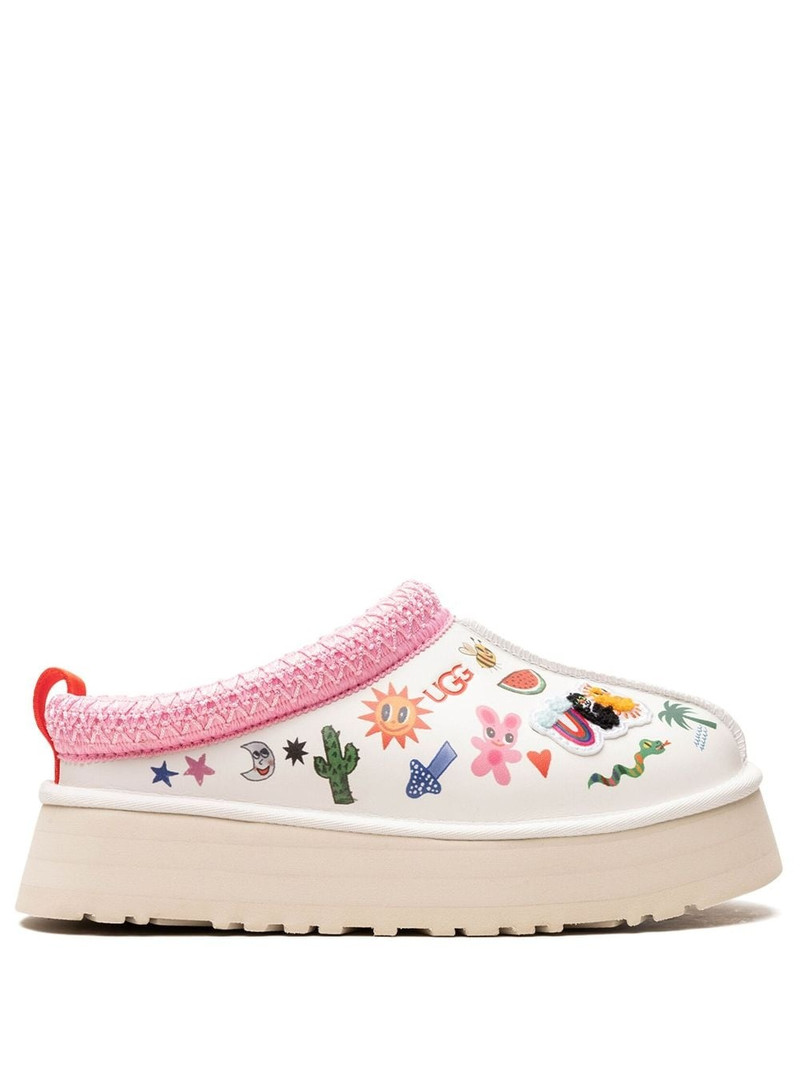 Tazz Pop Sketch "White" slippers 1