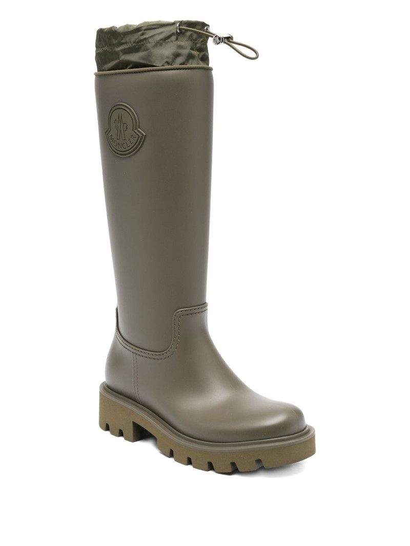 Moncler pull-tab logo rain boots outlook