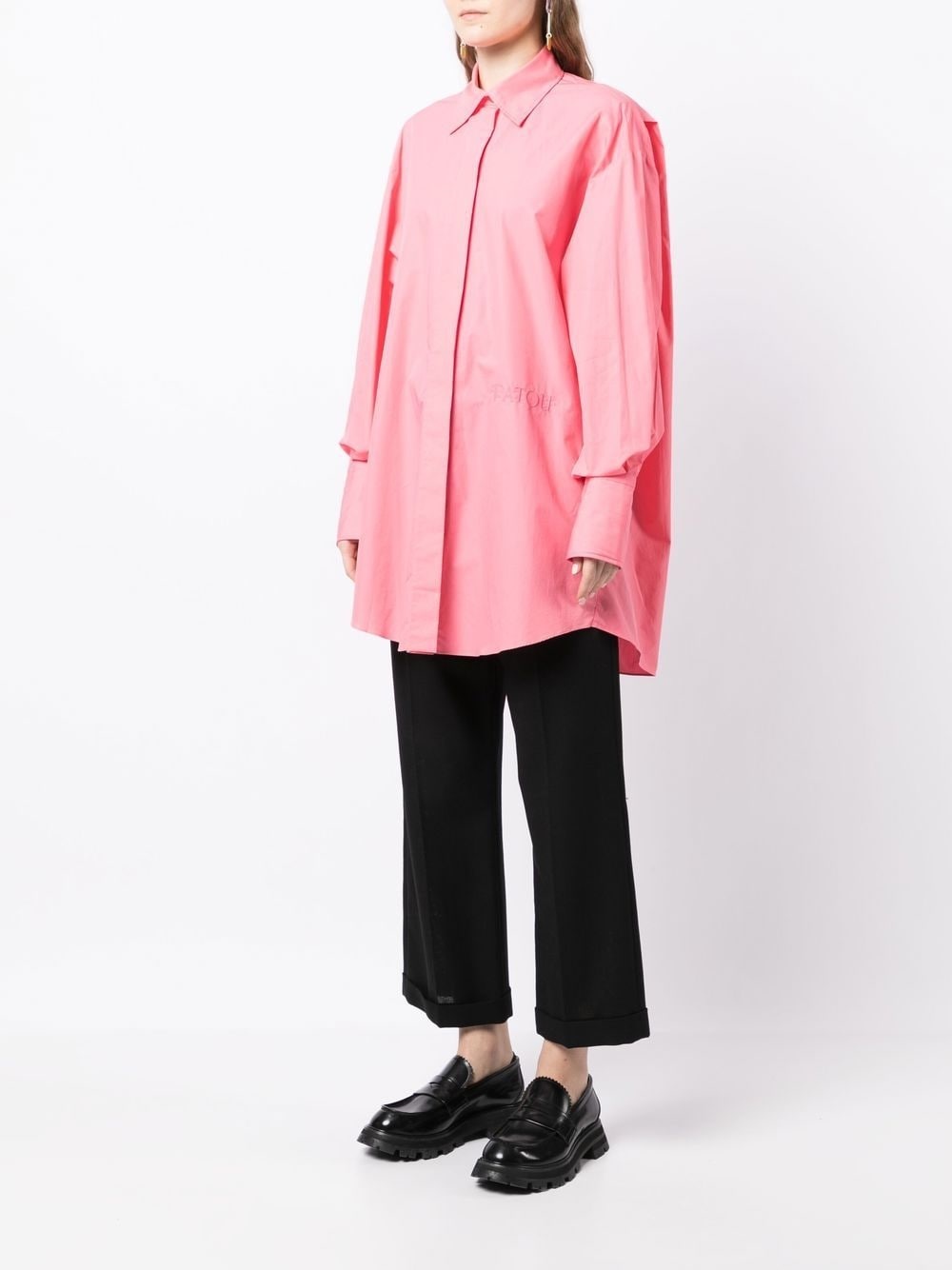 oversize long-sleeve cotton shirt - 2