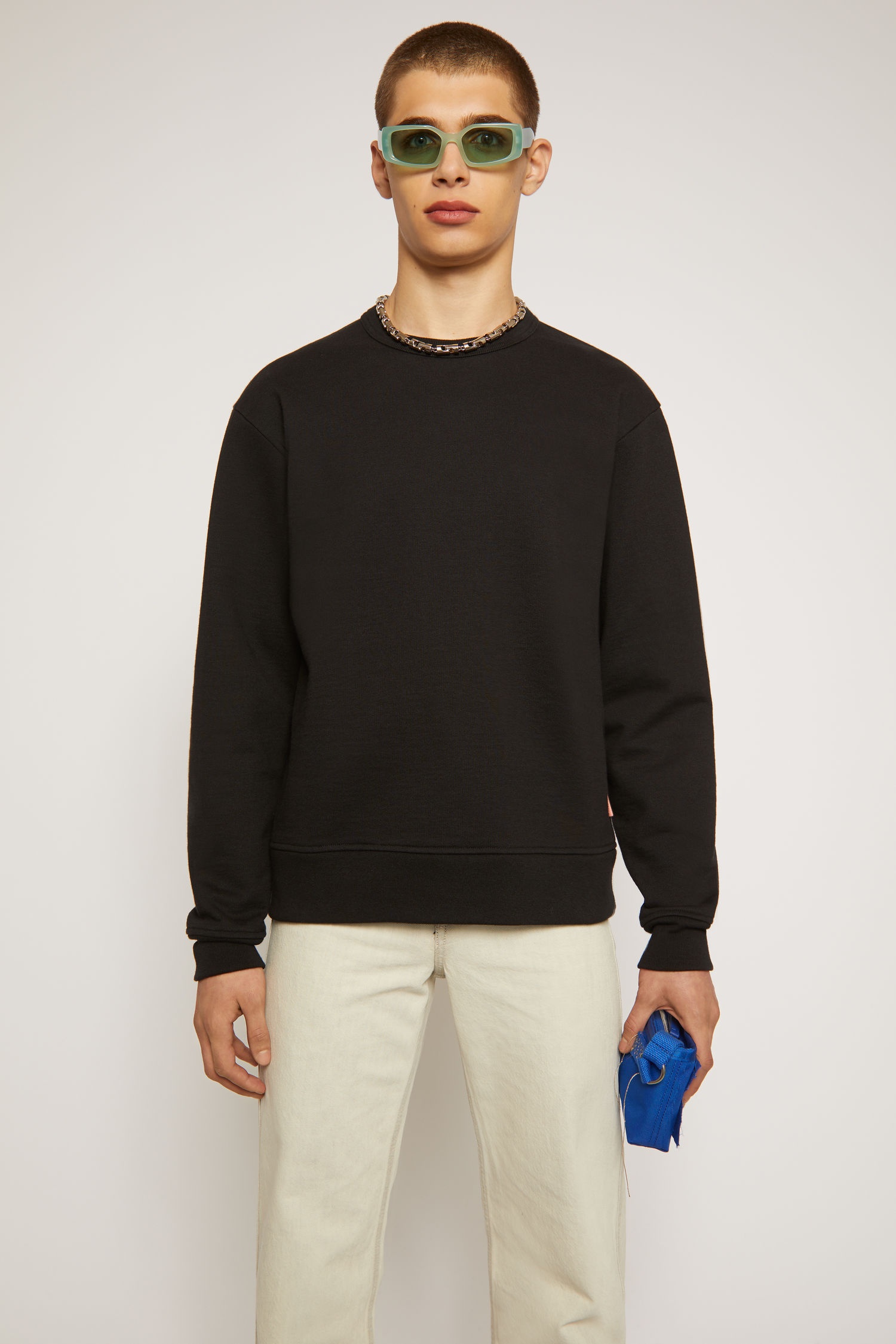 Classic fit sweatshirt black - 2