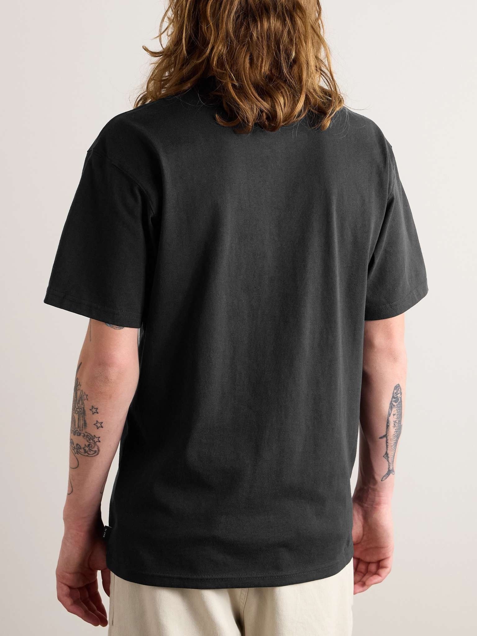 Sportswear Premium Essentials Logo-Embroidered Cotton-Jersey T-Shirt - 4