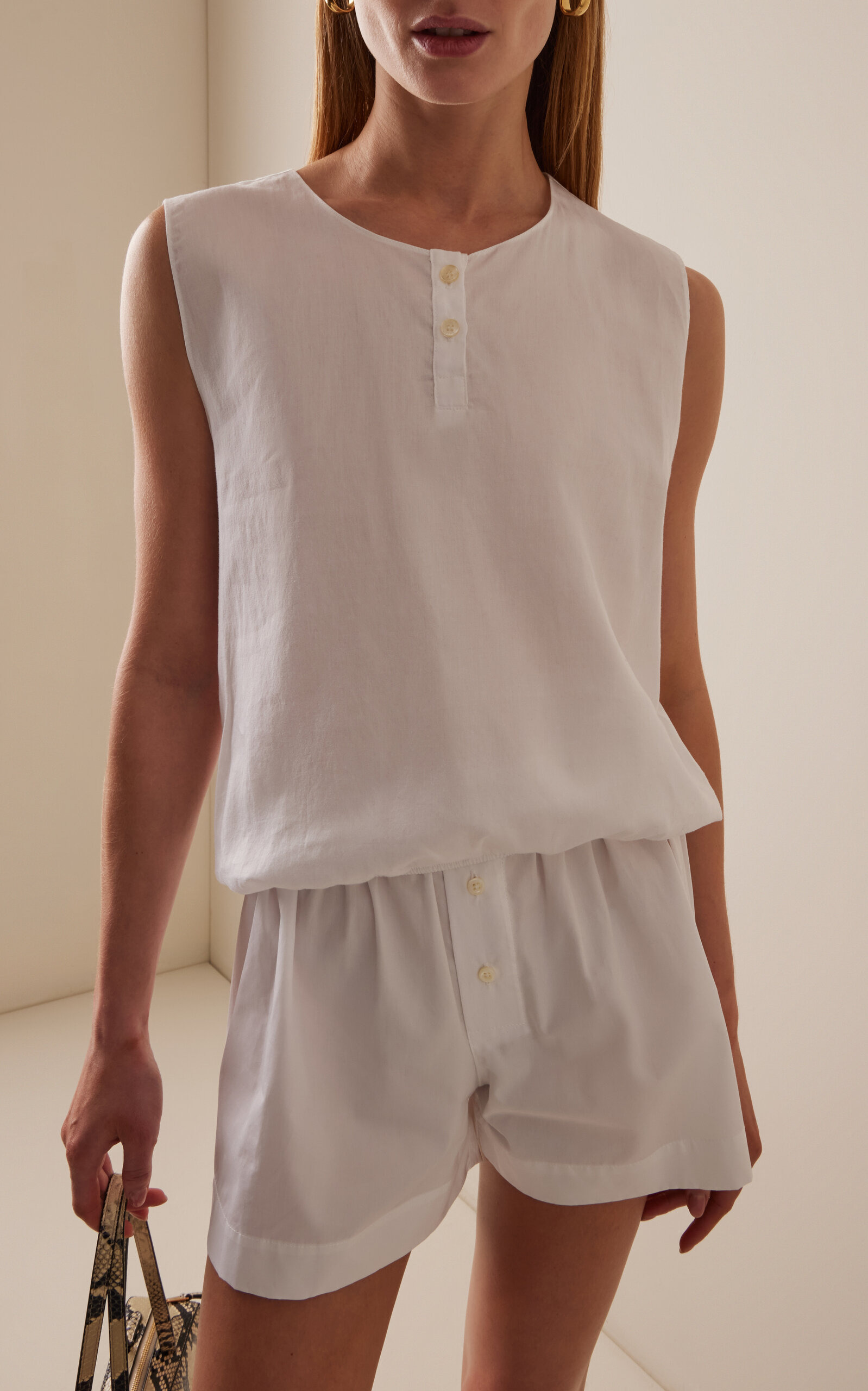 Yoko Cotton Top white - 3