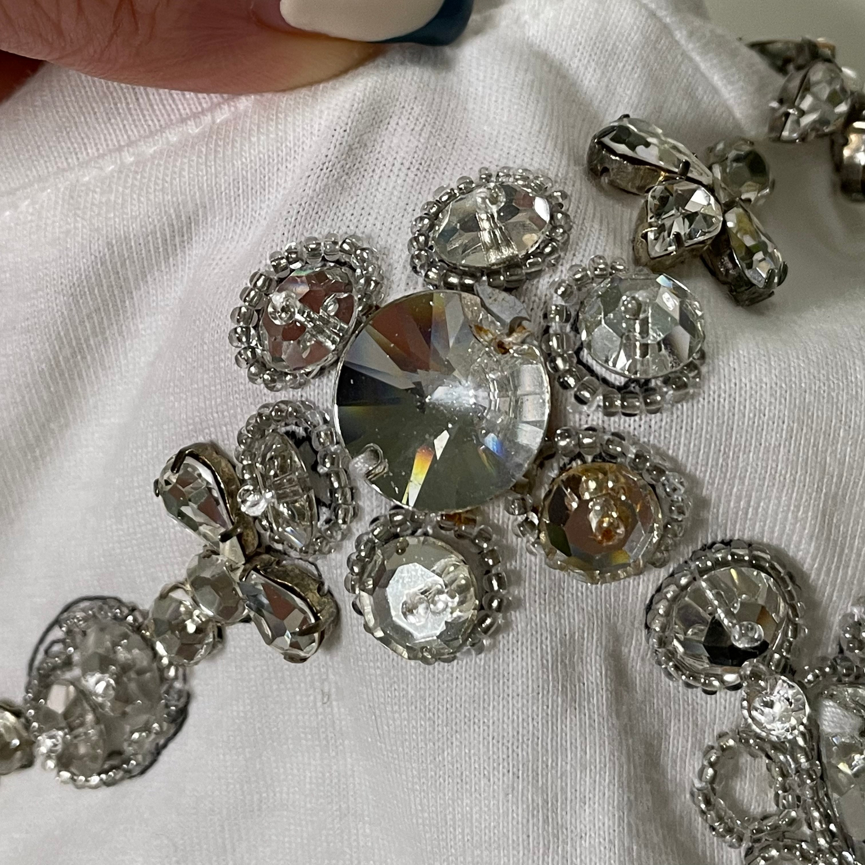 CHRISTIAN DIOR Fall Winter 2002 Crystal Embellished T-Shirt - 4