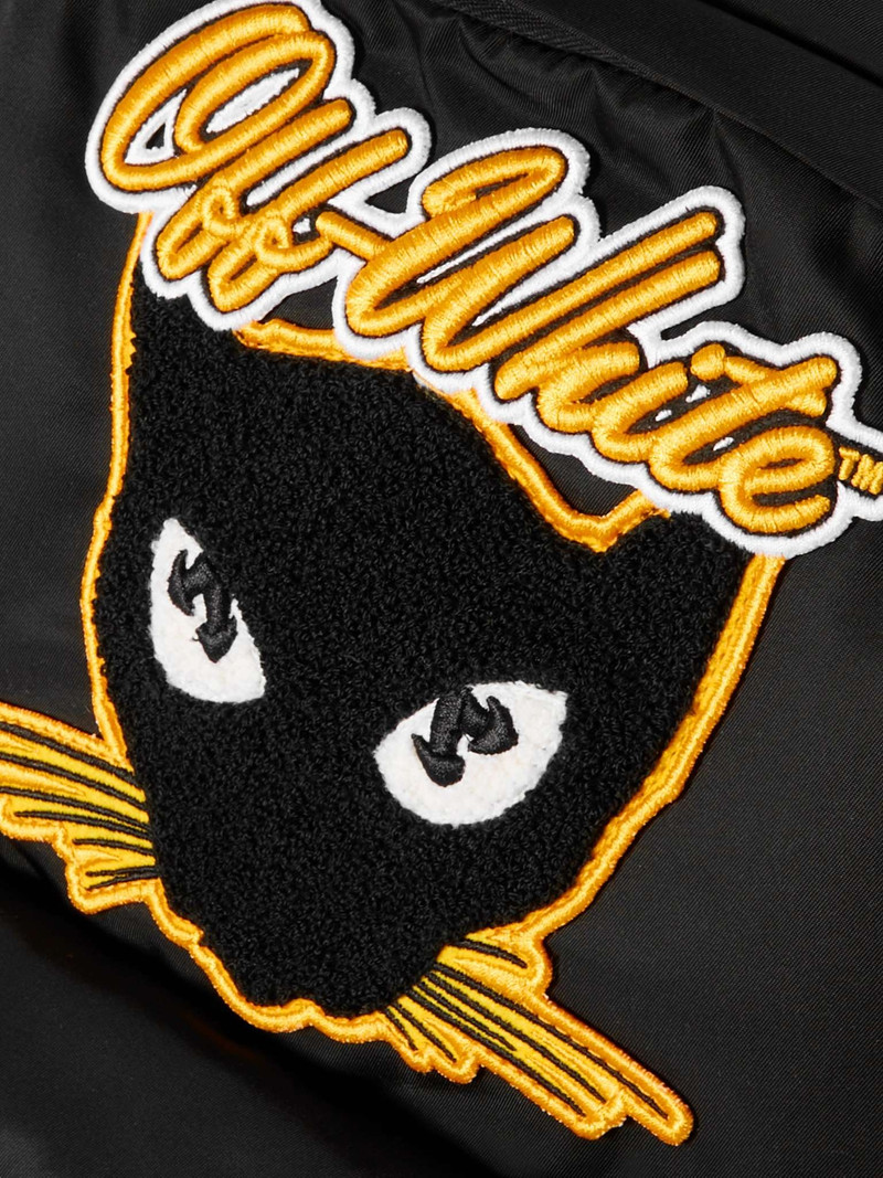 Hard Core Logo-Appliquéd Shell Backpack 5