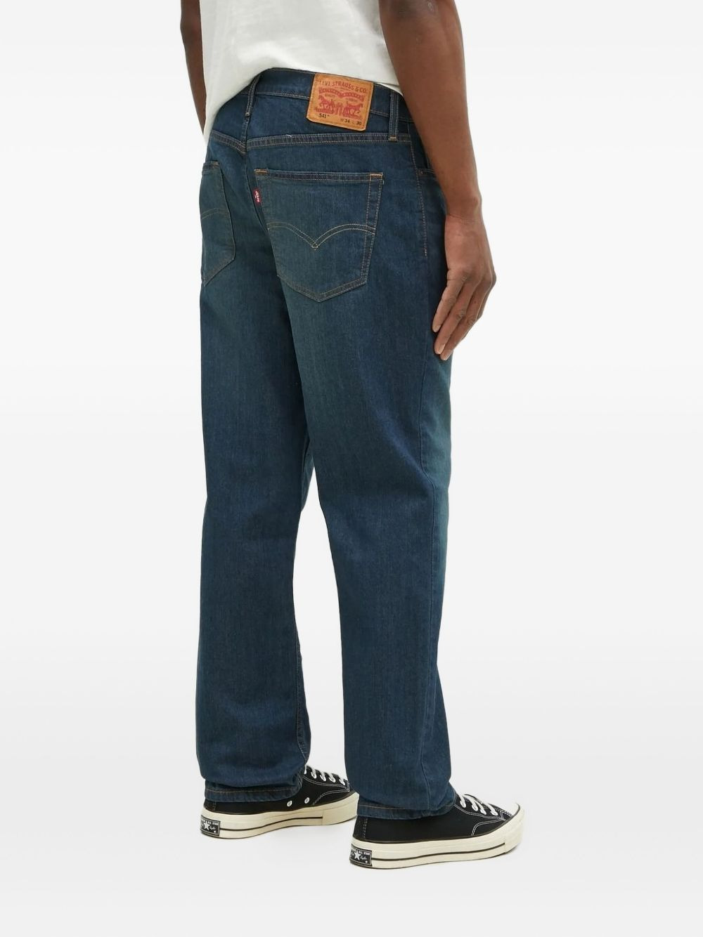 541 logo-patch jeans - 2