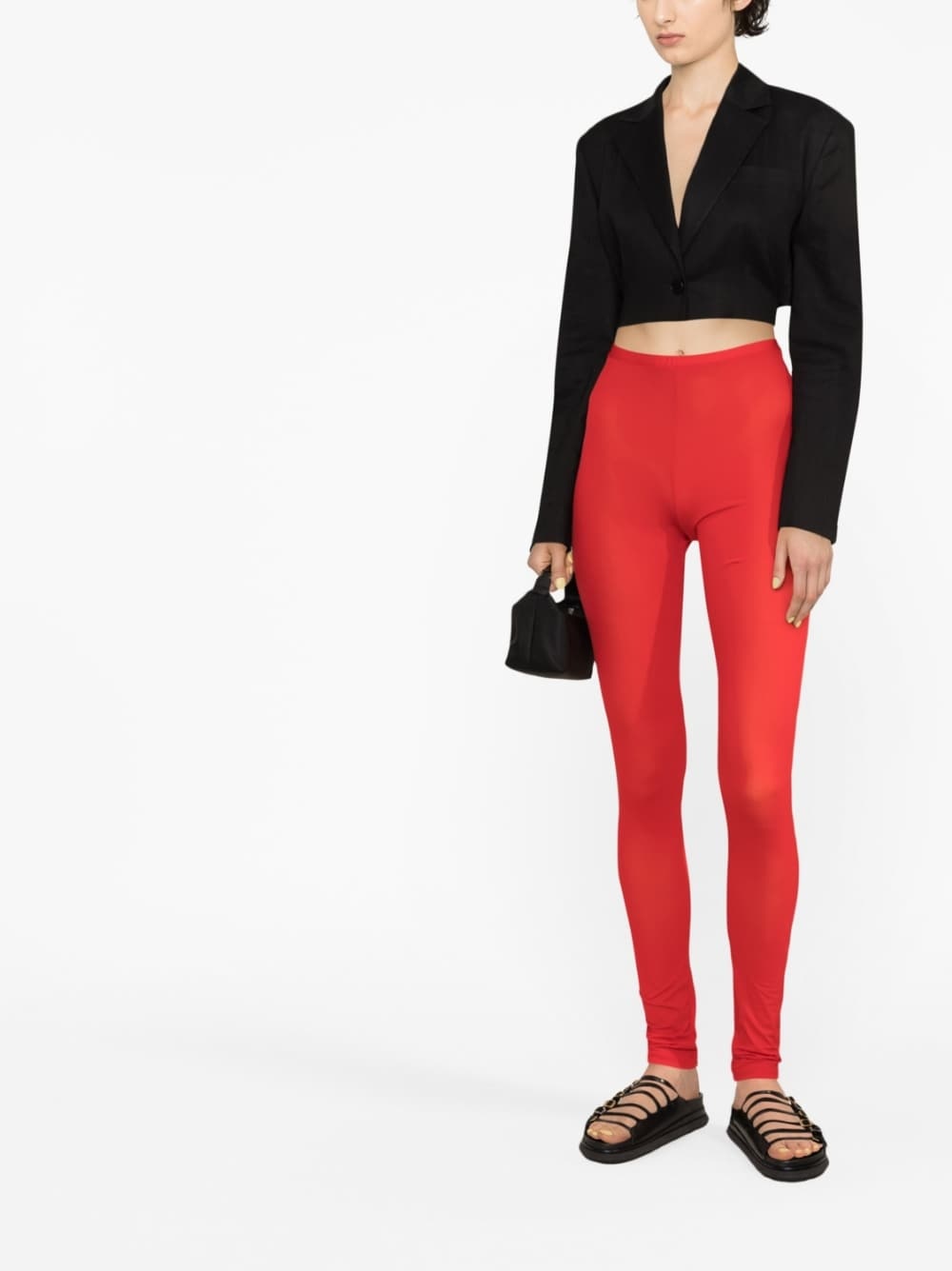 logo-patch leggings - 3