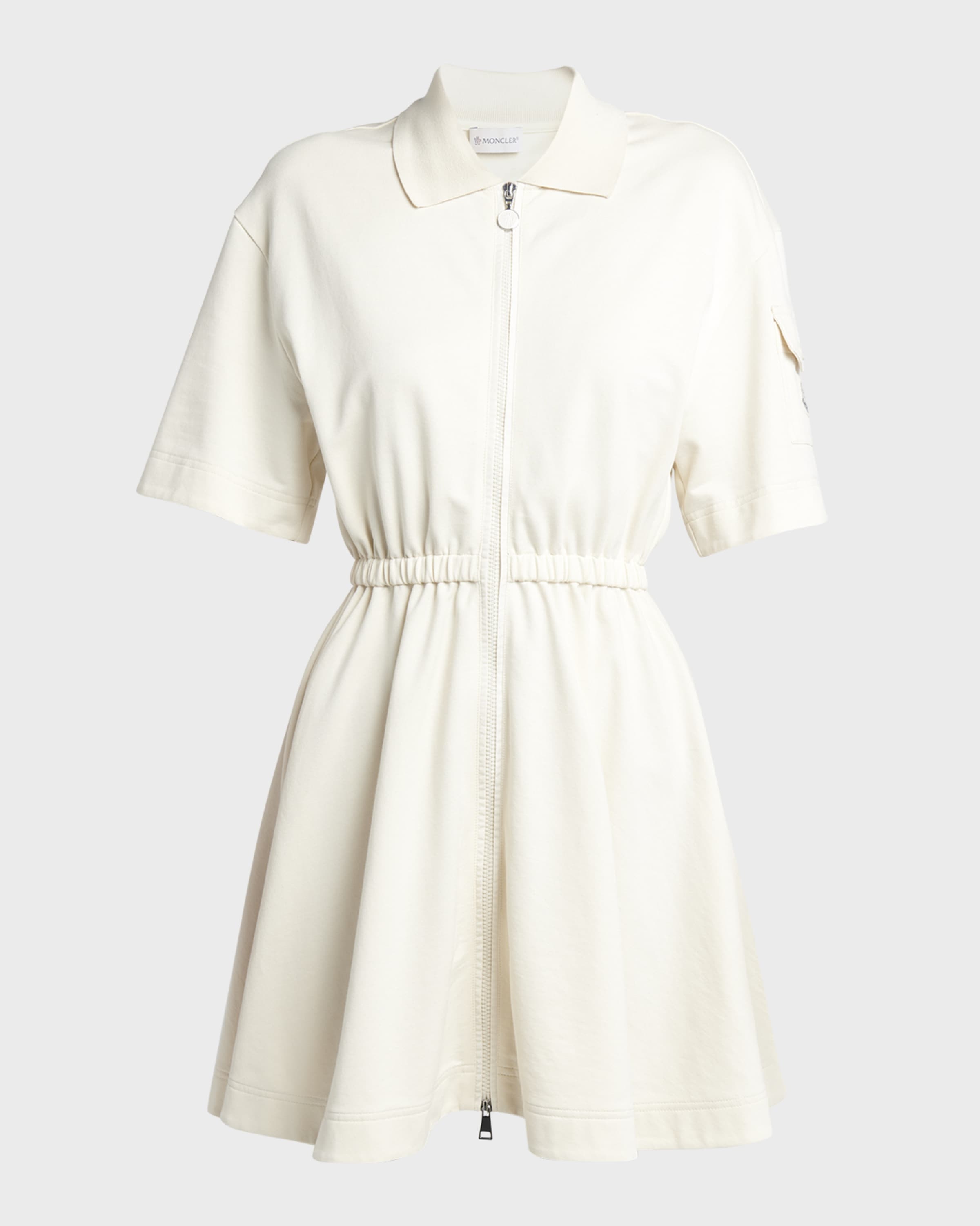 ★【MONCLER】Mini abito aderente e svasato★フレアミニドレス ☆【MONCLER】Mini abito aderente e svasato☆フレアミニドレス