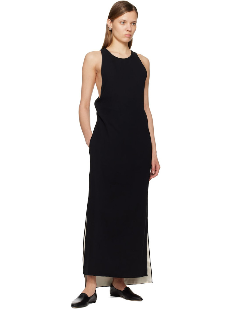 Aeyde Black Vanna Almond-Toe Loafers outlook