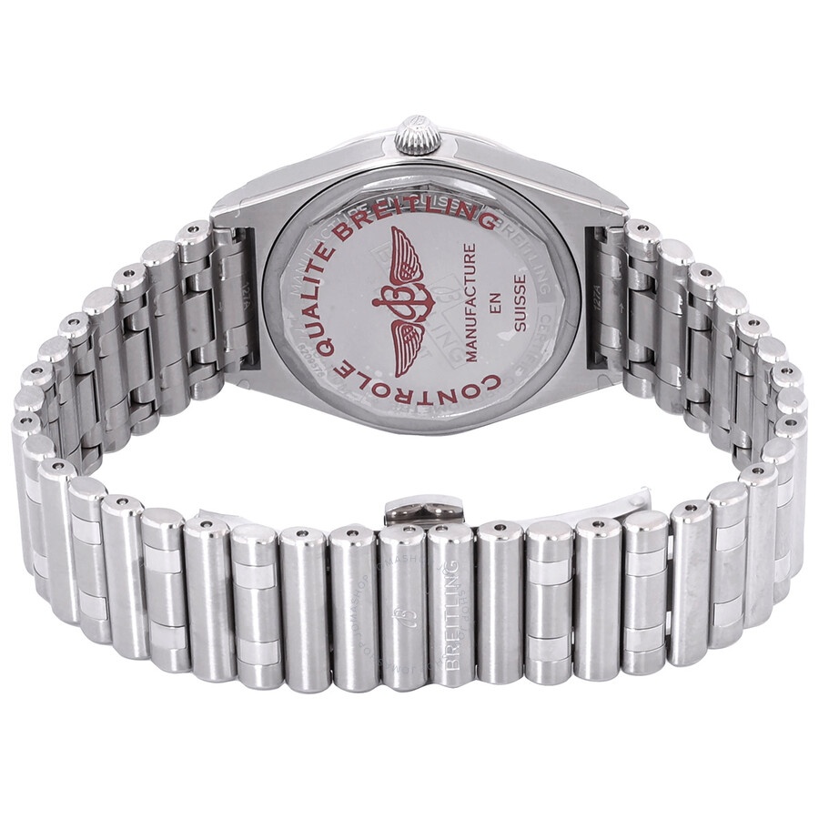 Breitling Quartz Chronomat White Dial Ladies Watch A77310101A2A1 - 3