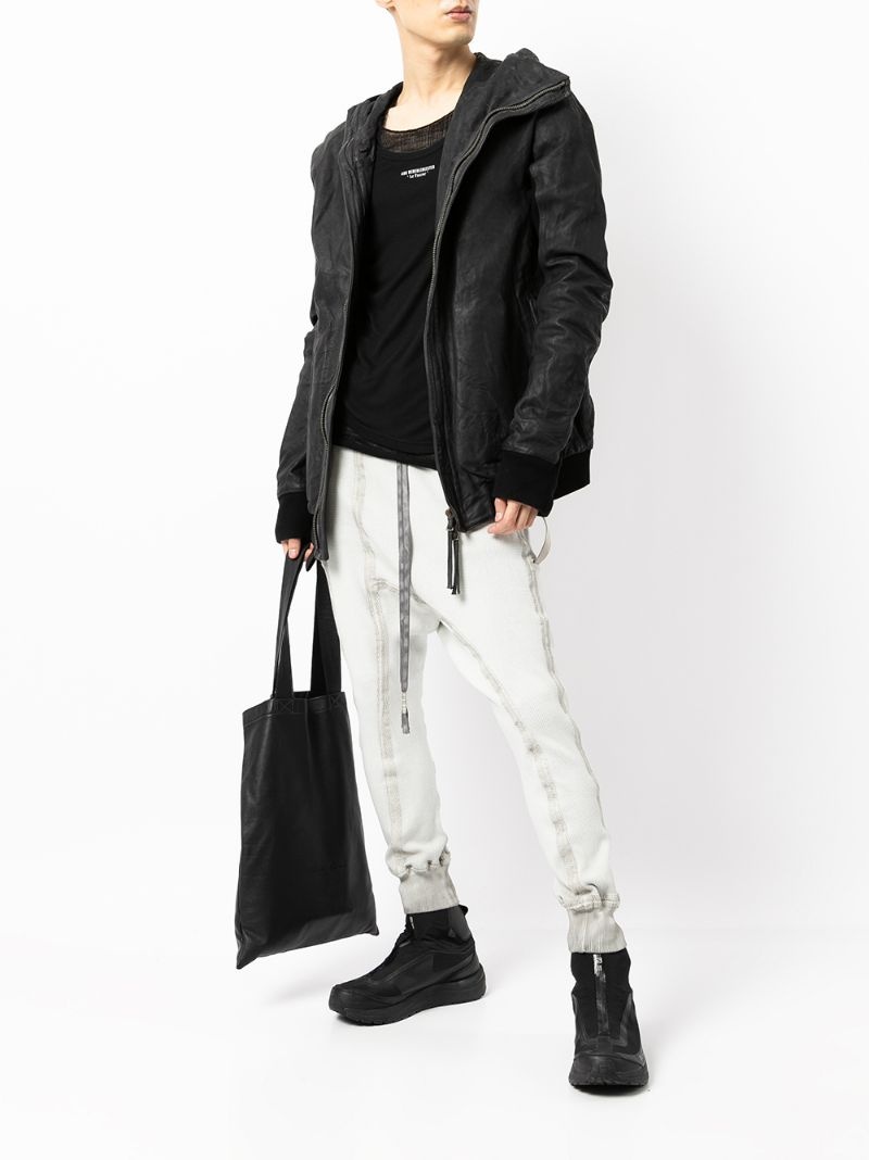 zip-up hooded jacket - 2