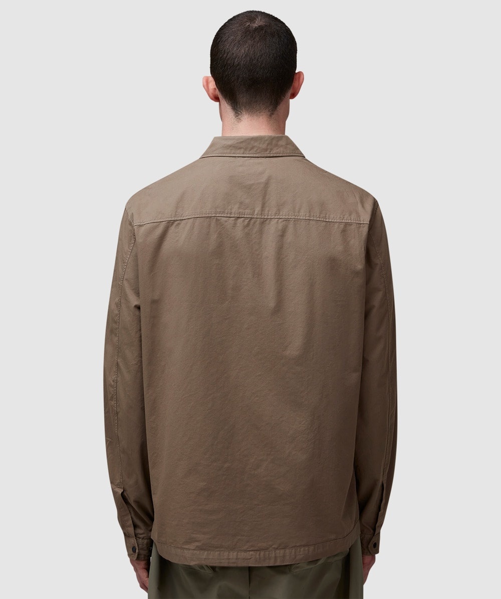 Gabardine utility overshirt - 3