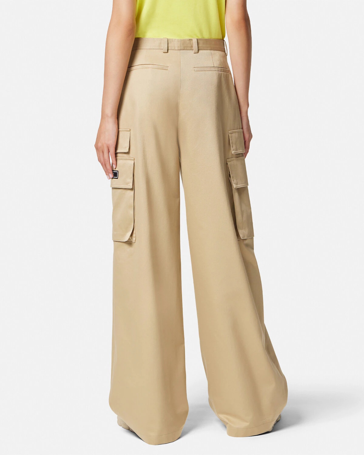 Gabardine Cargo Pants - 5