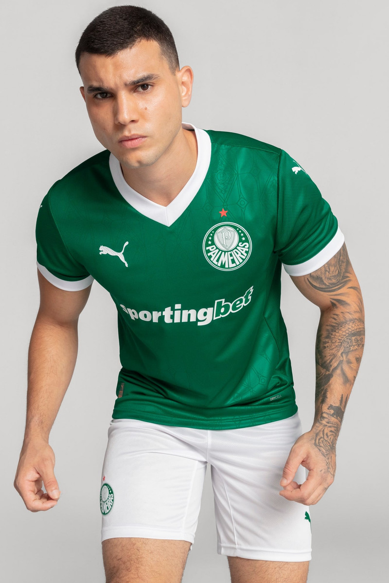 PUMA Palmeiras Jogador Home Jsy25 Men outlook