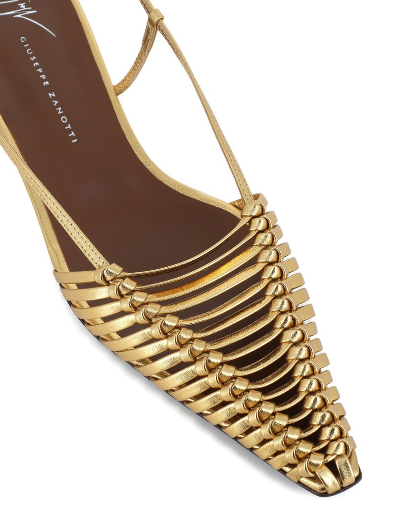 Orsola woven pointed sandals 5