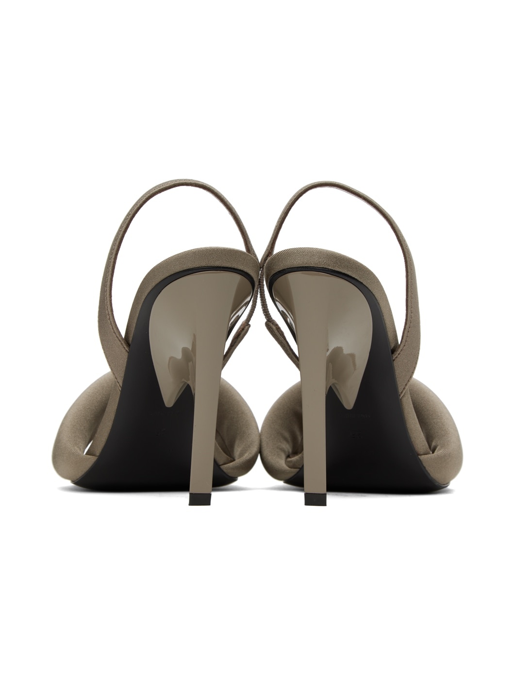 Gray Rem Heeled Sandals - 2