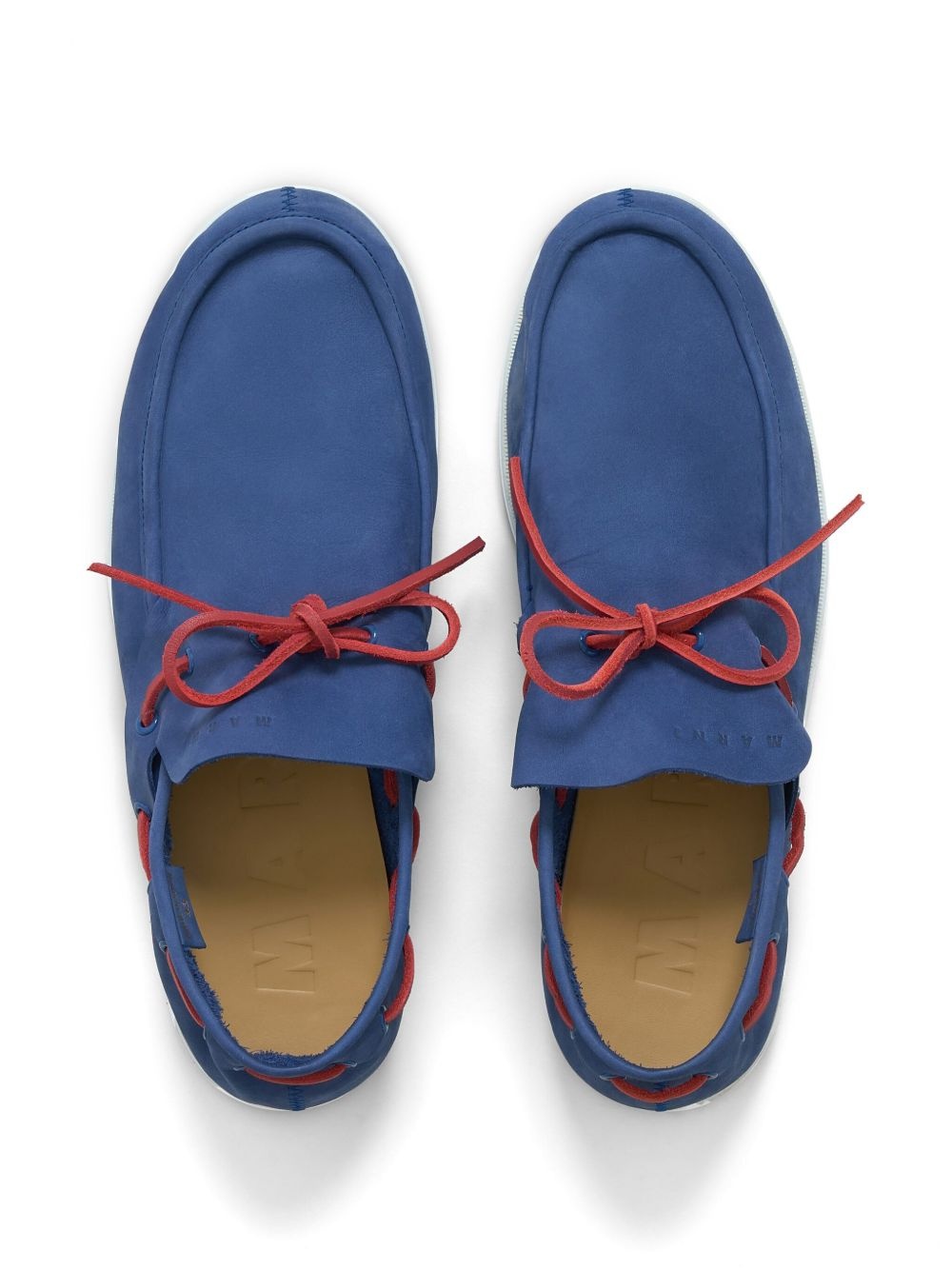 slip-on leather loafers - 4
