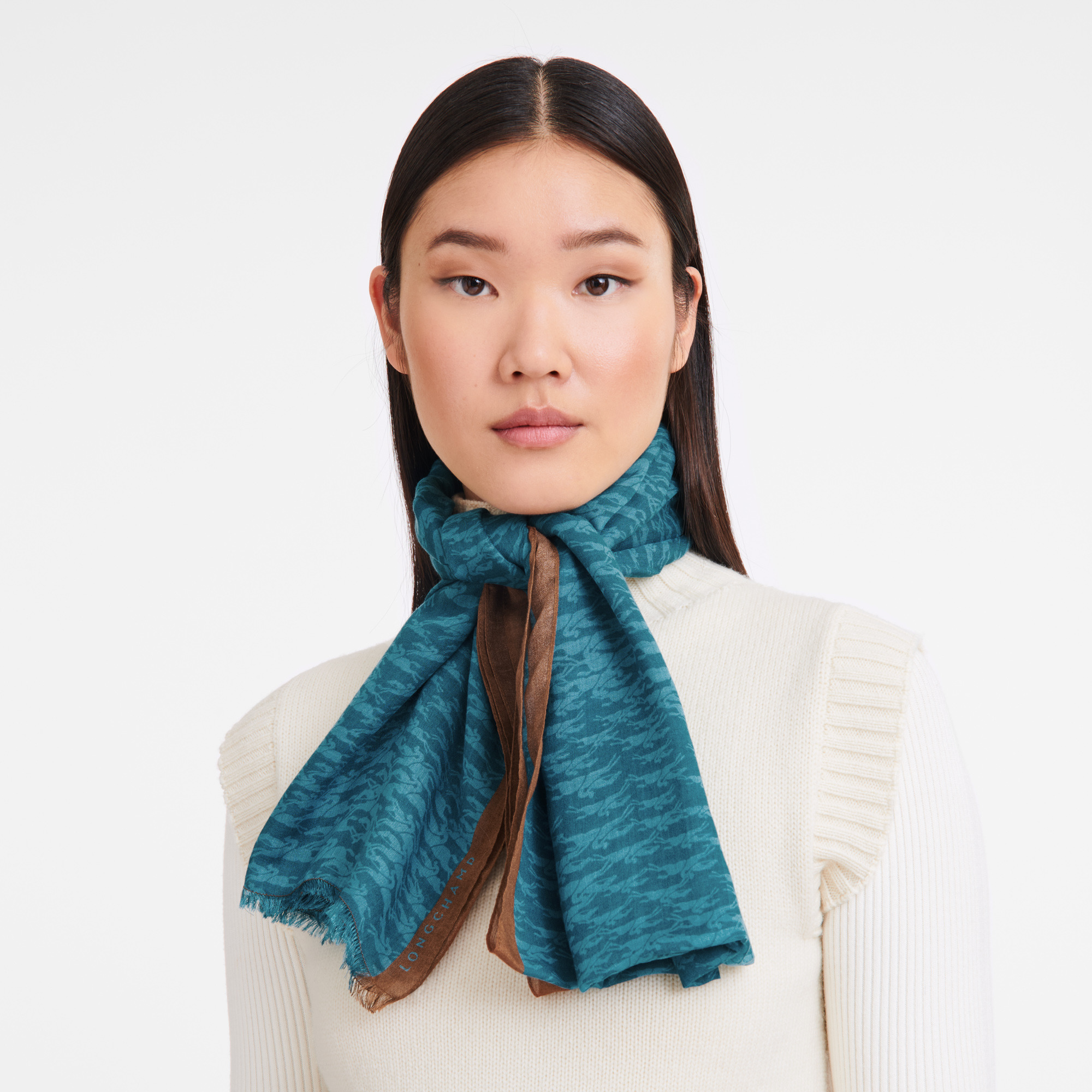 Chevaux Stole Peacock - OTHER - 2