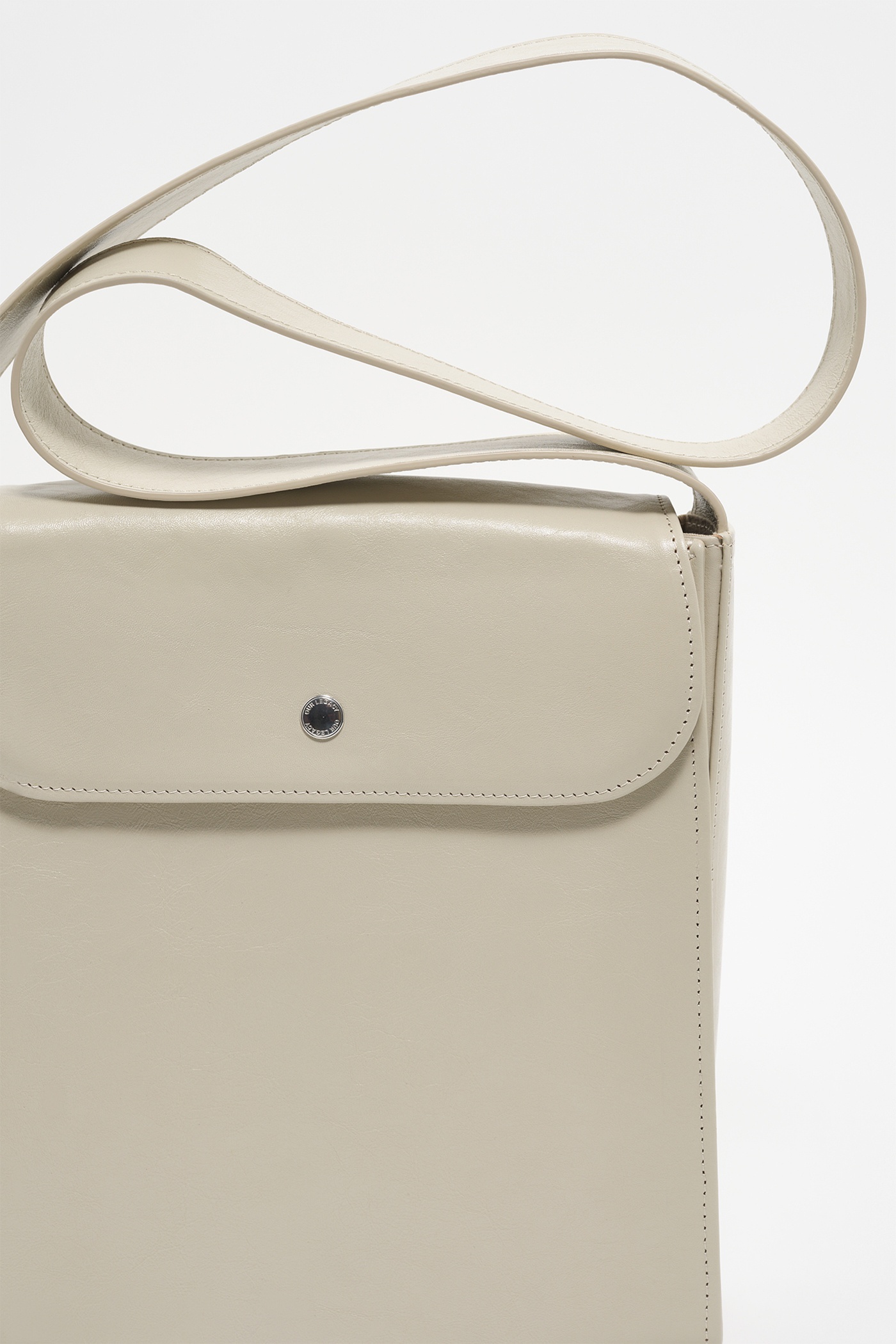 Extended Bag Dusty White Leather - 3