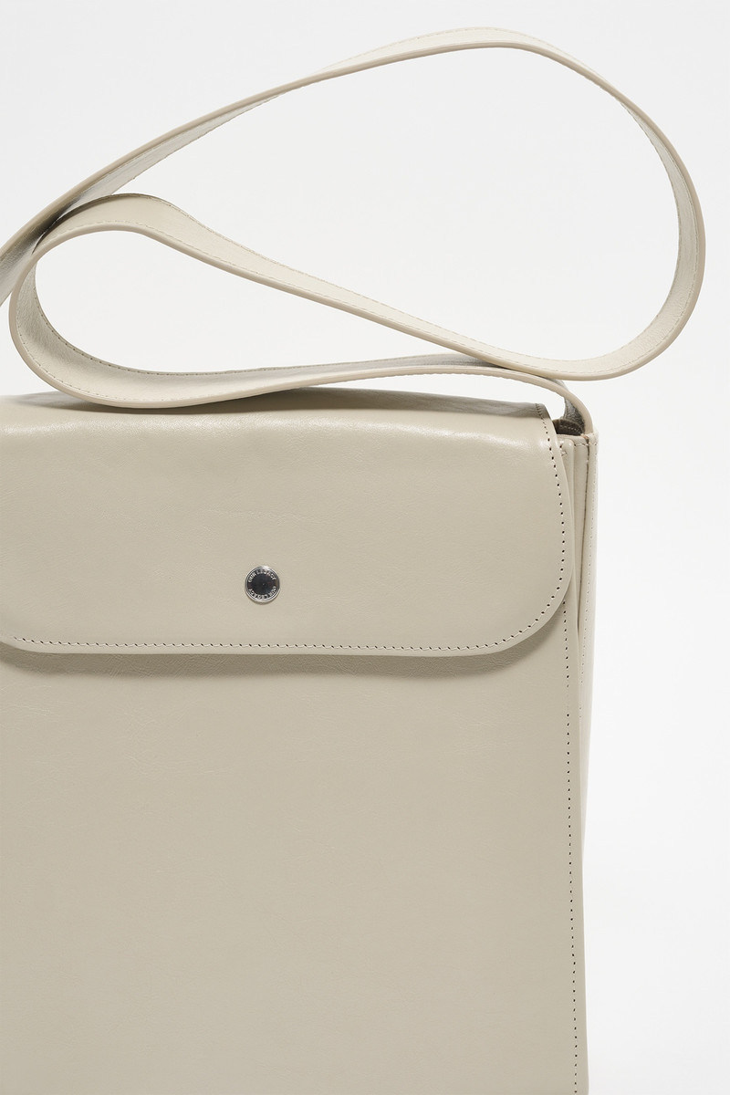 Extended Bag Dusty White Leather 3