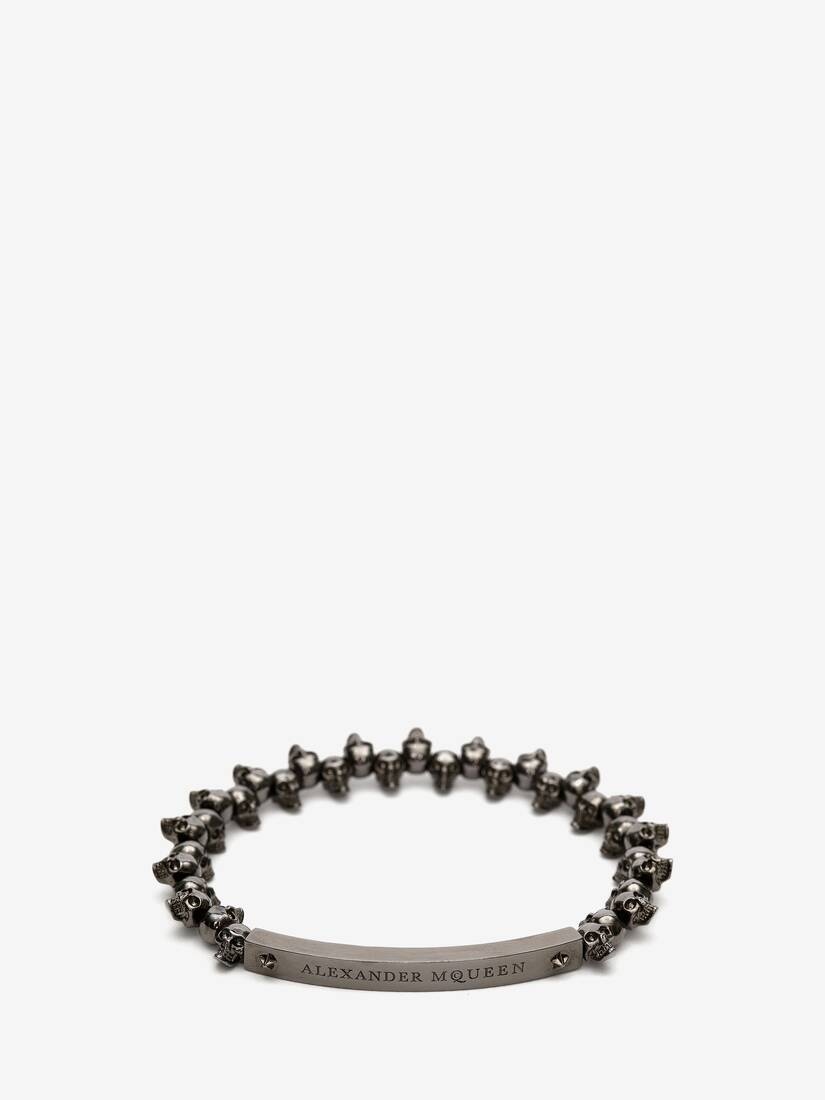 Skull Bracelet in Black - 1