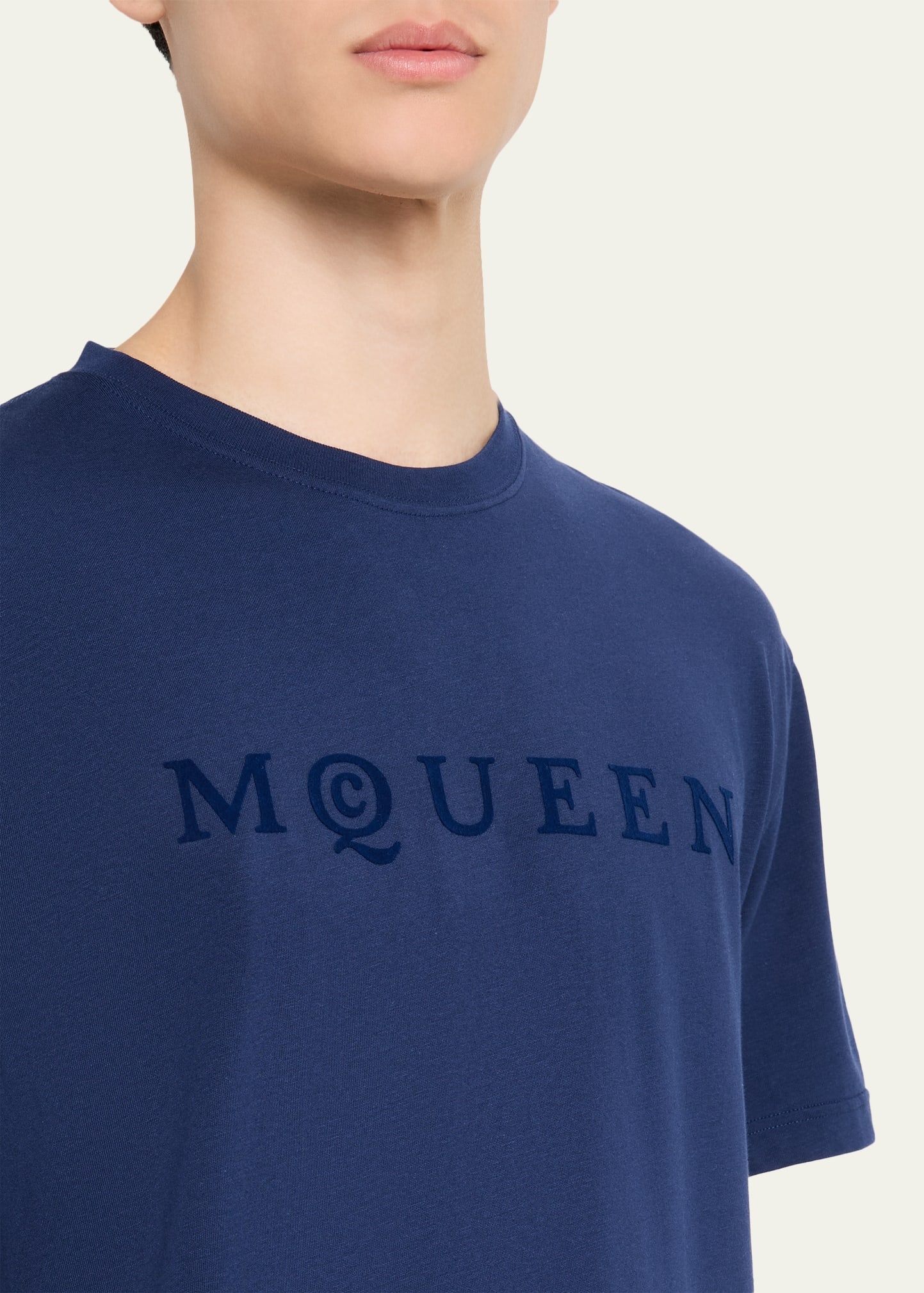 Men's Flocked Logo T-Shirt - 5
