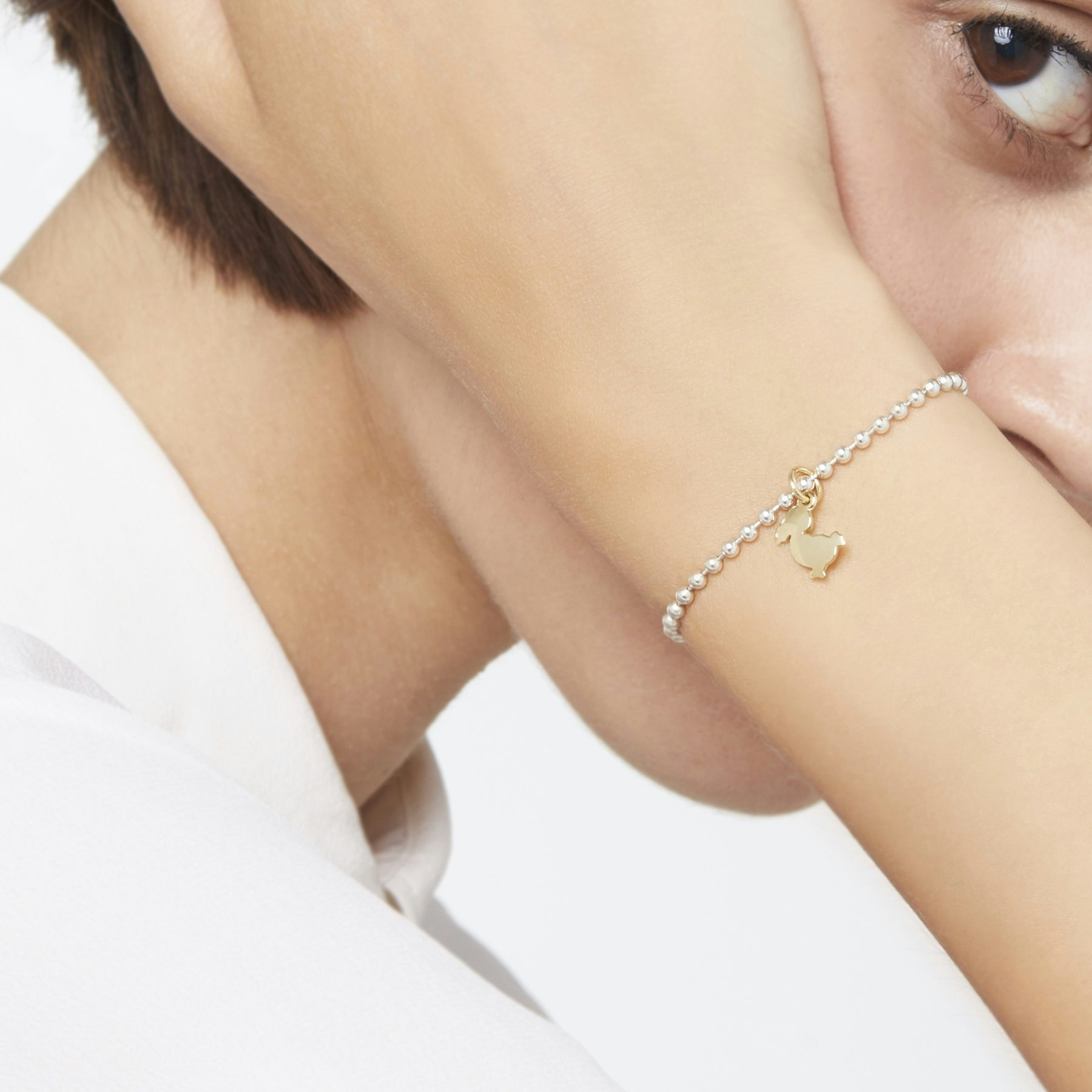 YELLOW GOLD DODO JUNIOR CHARM - 4