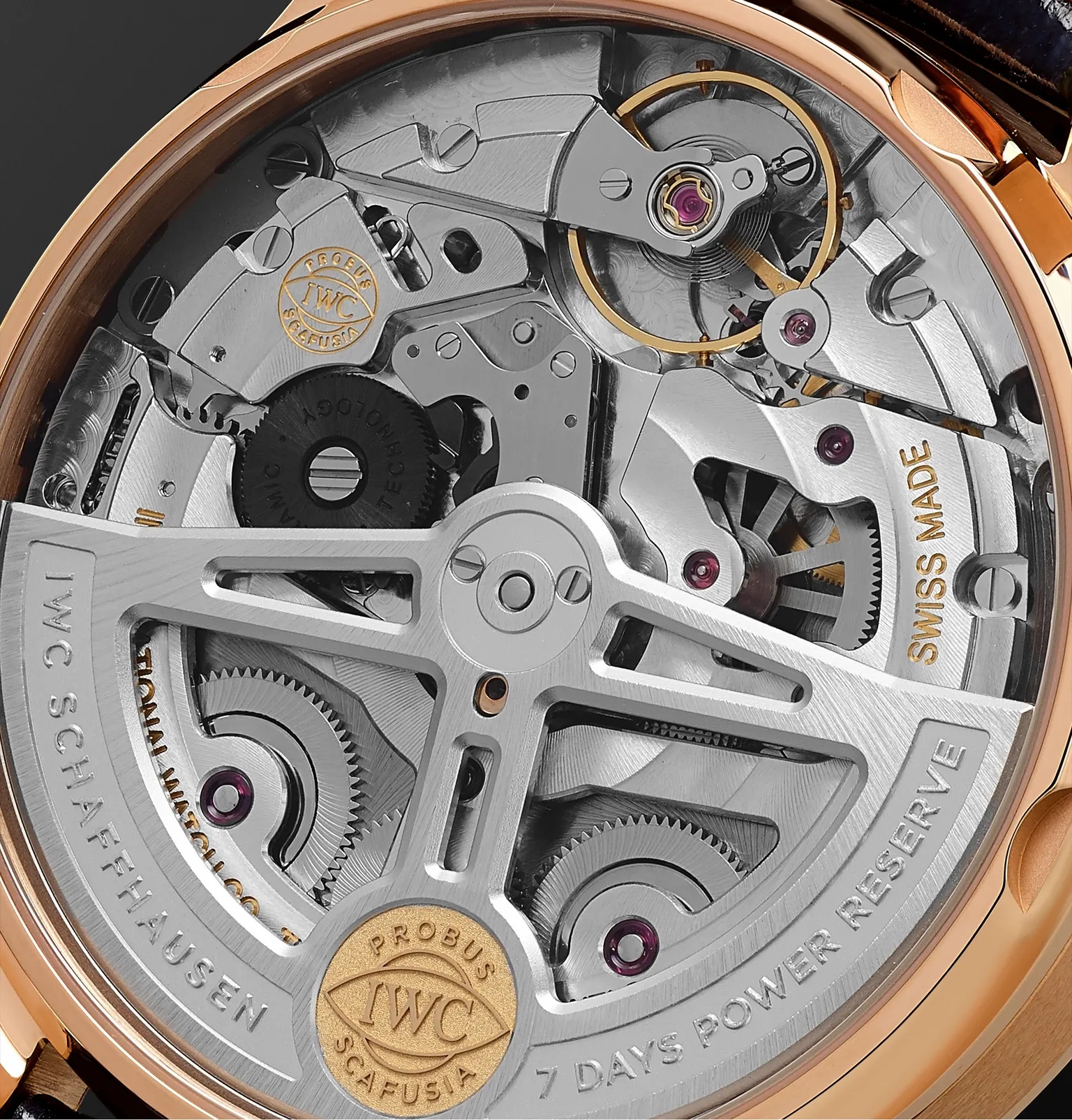 Portugieser Automatic Boutique Edition 42.3mm 18-Karat Gold and Alligator Watch, Ref. No. IW500713 - 7