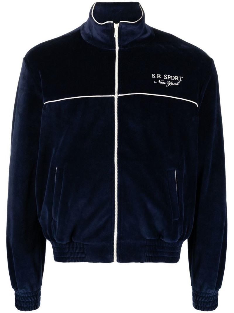 logo-embroidered 스웨트 셔츠 1