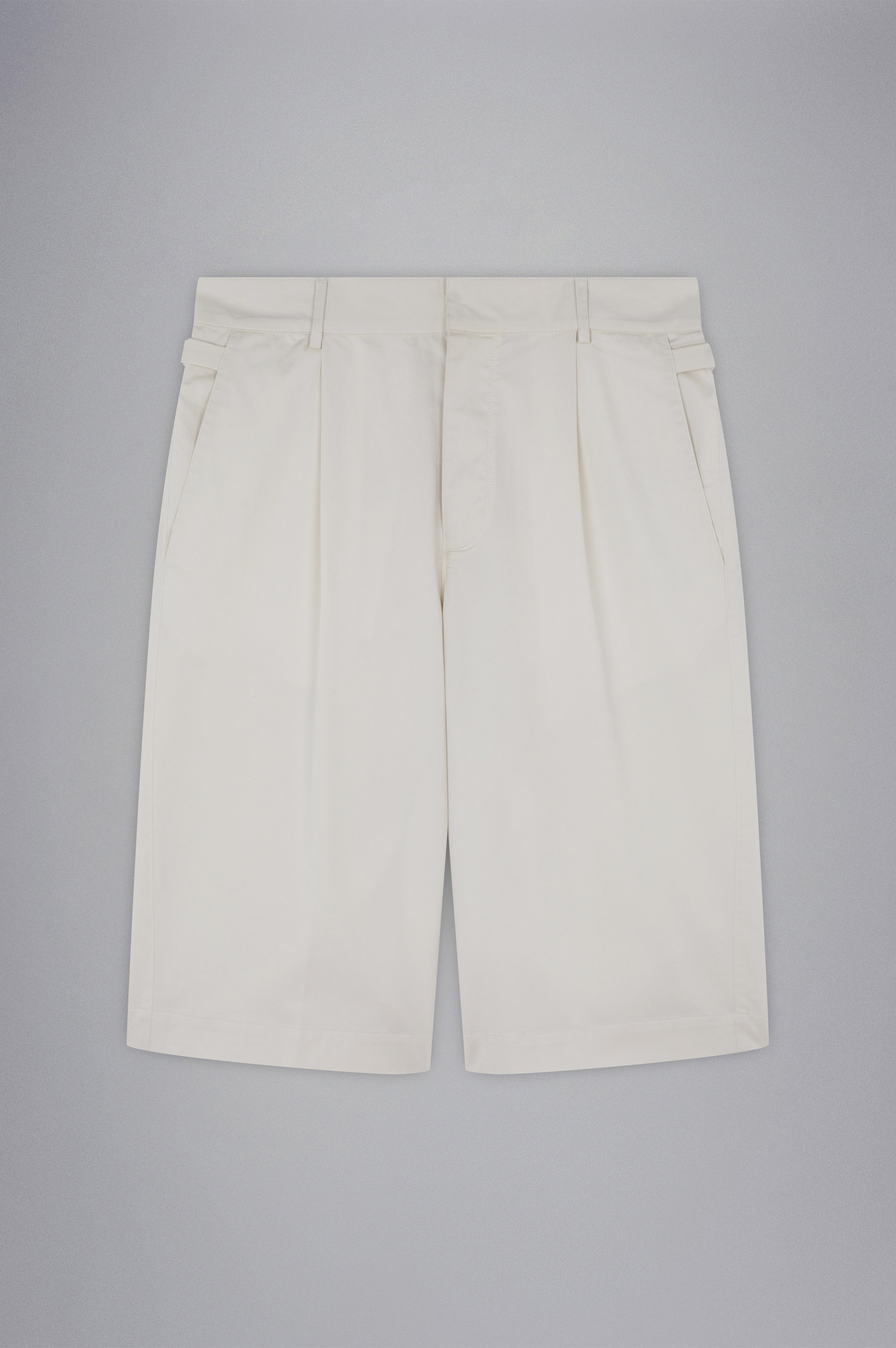 COTTON STRETCH BERMUDA SHORTS - 1