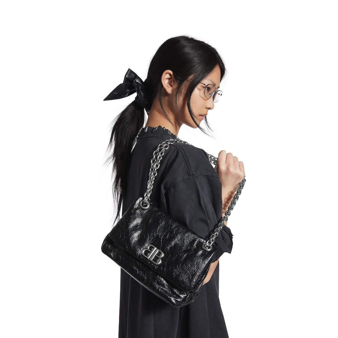 Women's Monaco Mini Bag in Black - 9